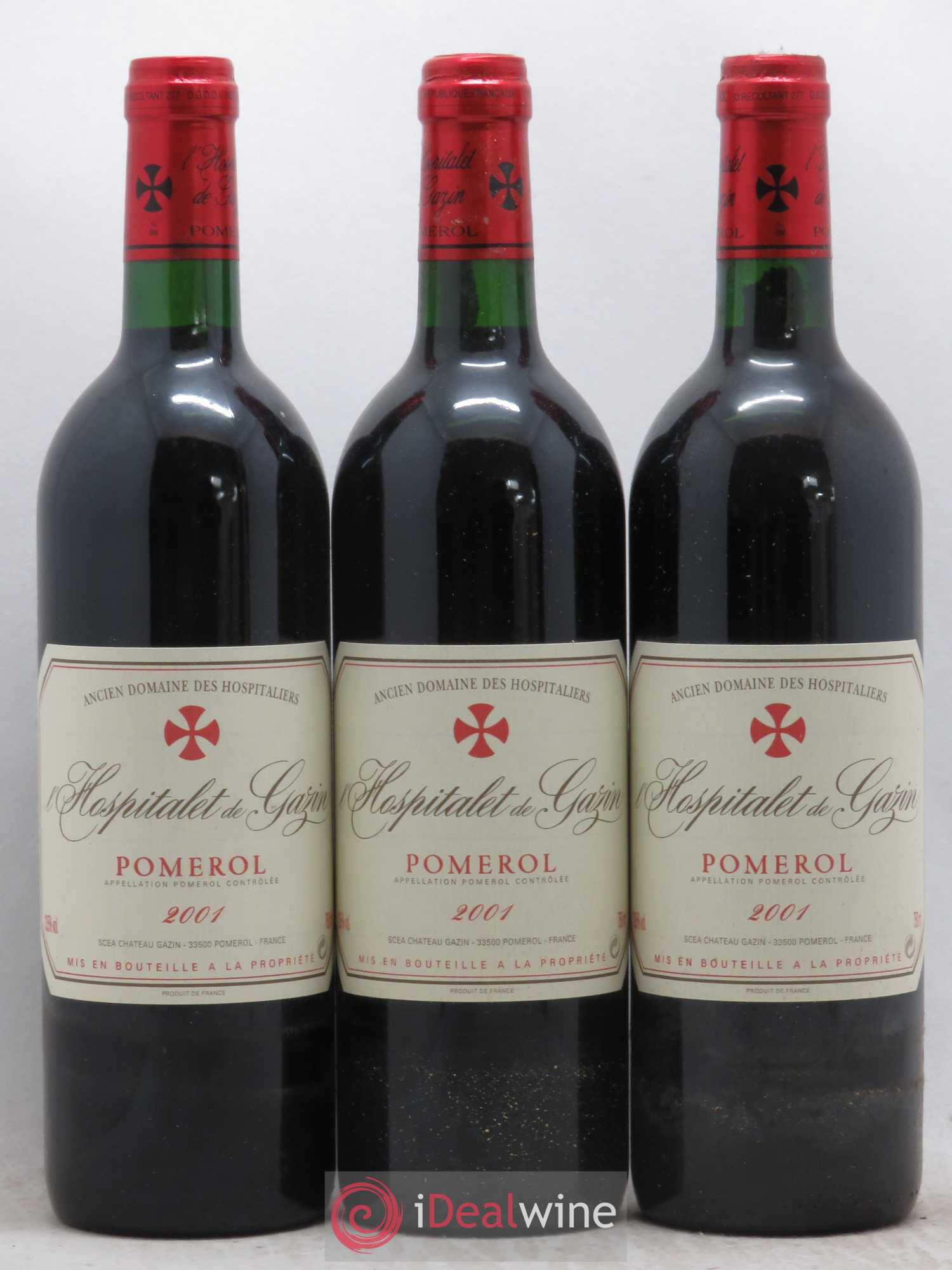 L'Hospitalet de Gazin Second Vin 2001 - Lot de 12 bouteilles - 4