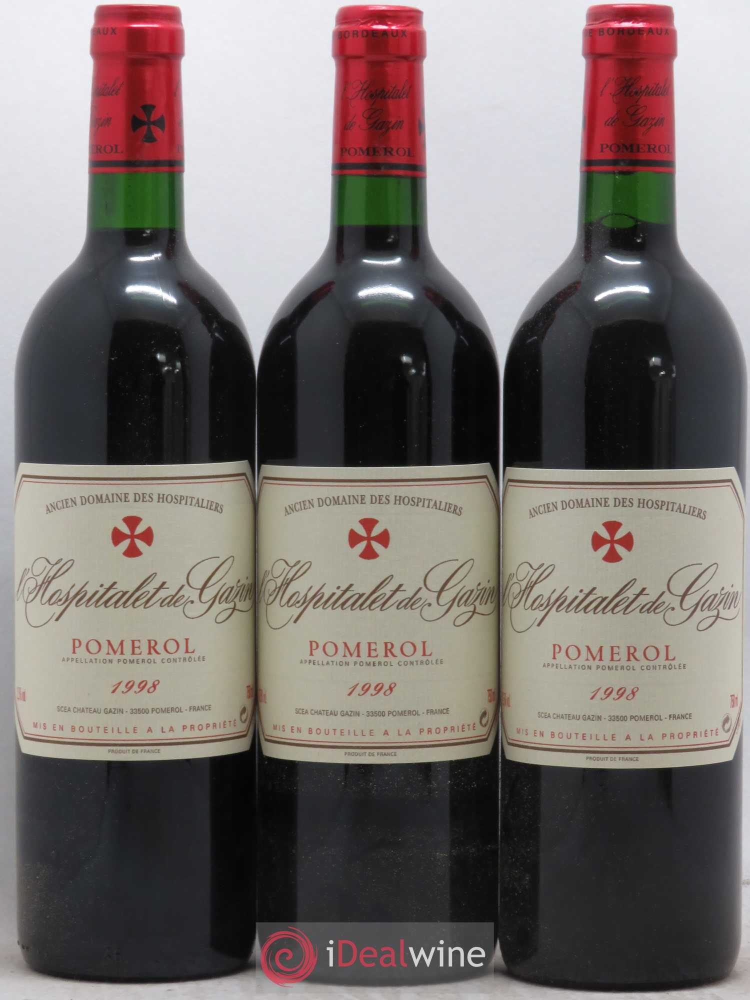 L'Hospitalet de Gazin Second Vin 1998 - Lot de 12 bouteilles - 2
