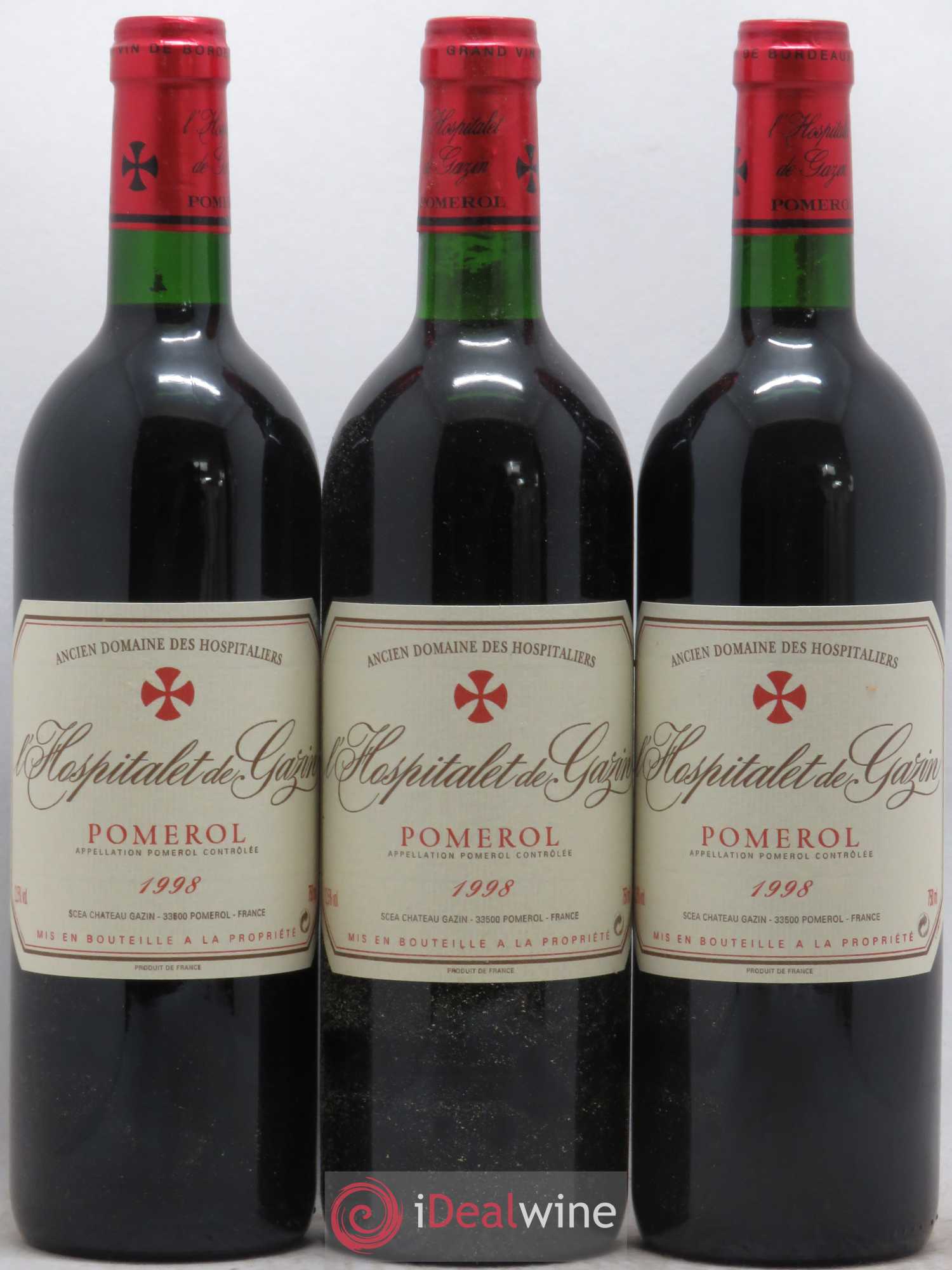L'Hospitalet de Gazin Second Vin 1998 - Lot de 12 bouteilles - 3