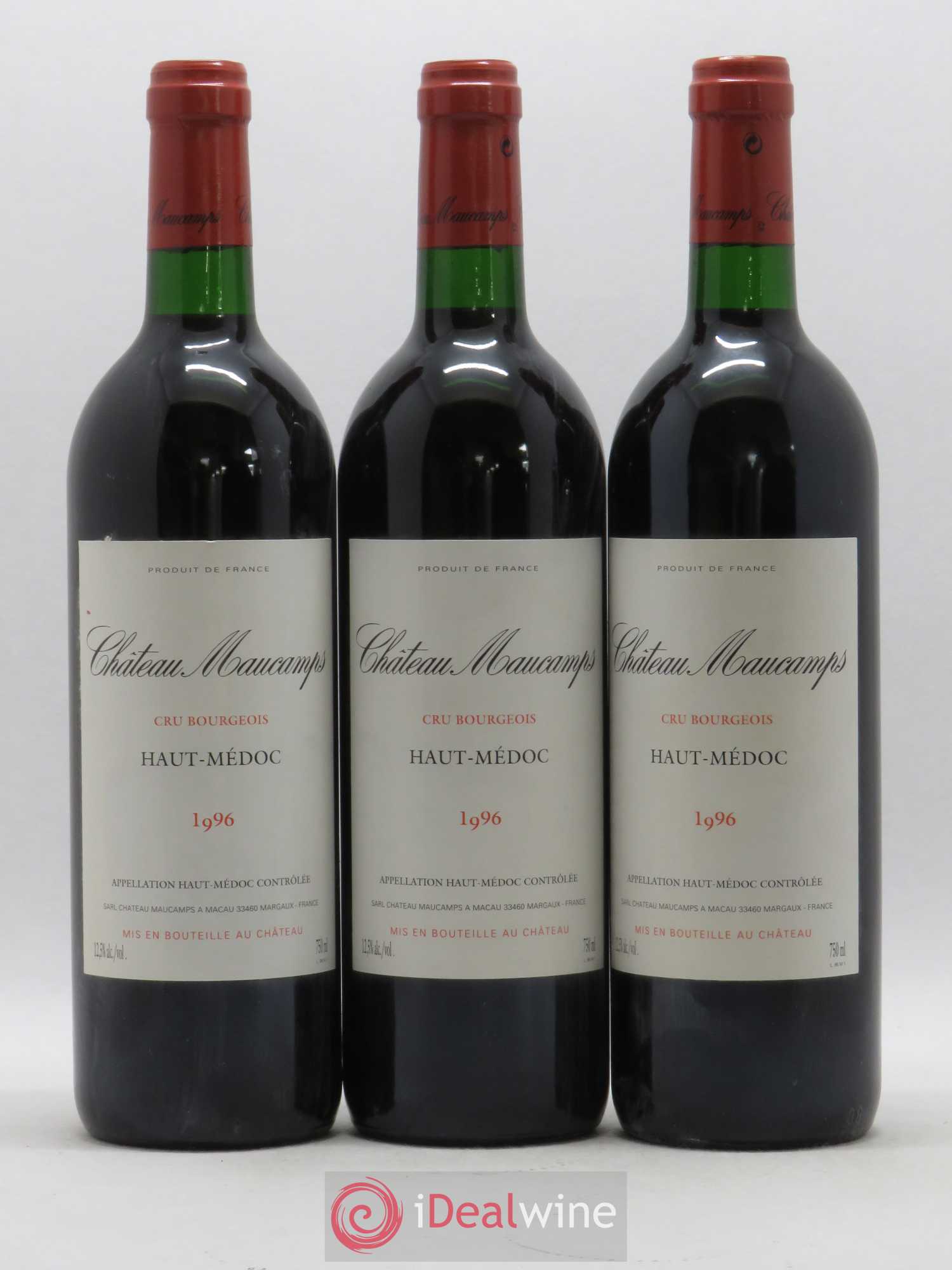 Château Maucamps Cru Bourgeois 1996 - Lot de 6 bouteilles - 2