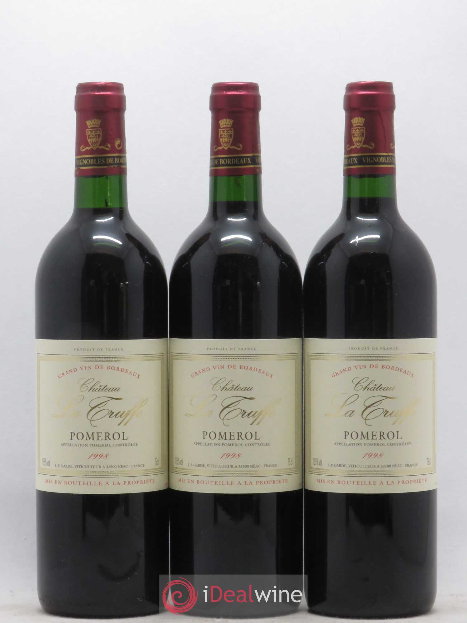 Pomerol Château La Truffe 1998 - Posten von 6 Flaschen - 1