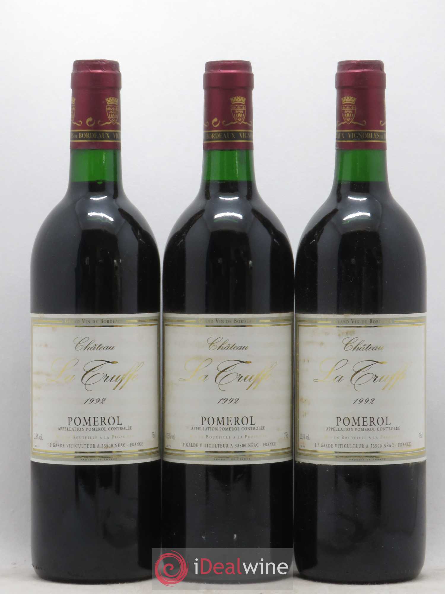 Pomerol Château La Truffe 1992 - Posten von 6 Flaschen - 1