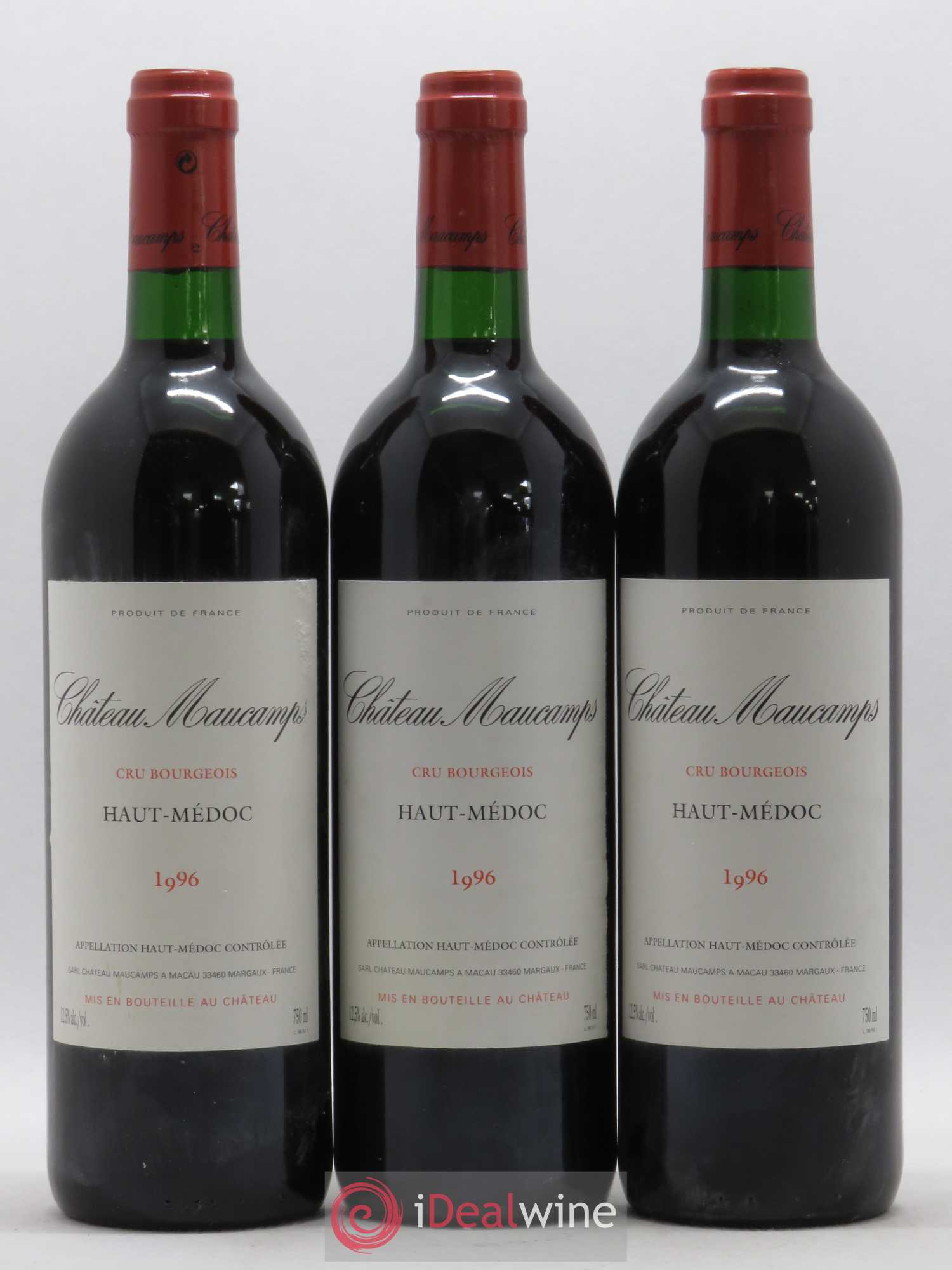 Château Maucamps Cru Bourgeois 1996 - Lot de 6 bouteilles - 2