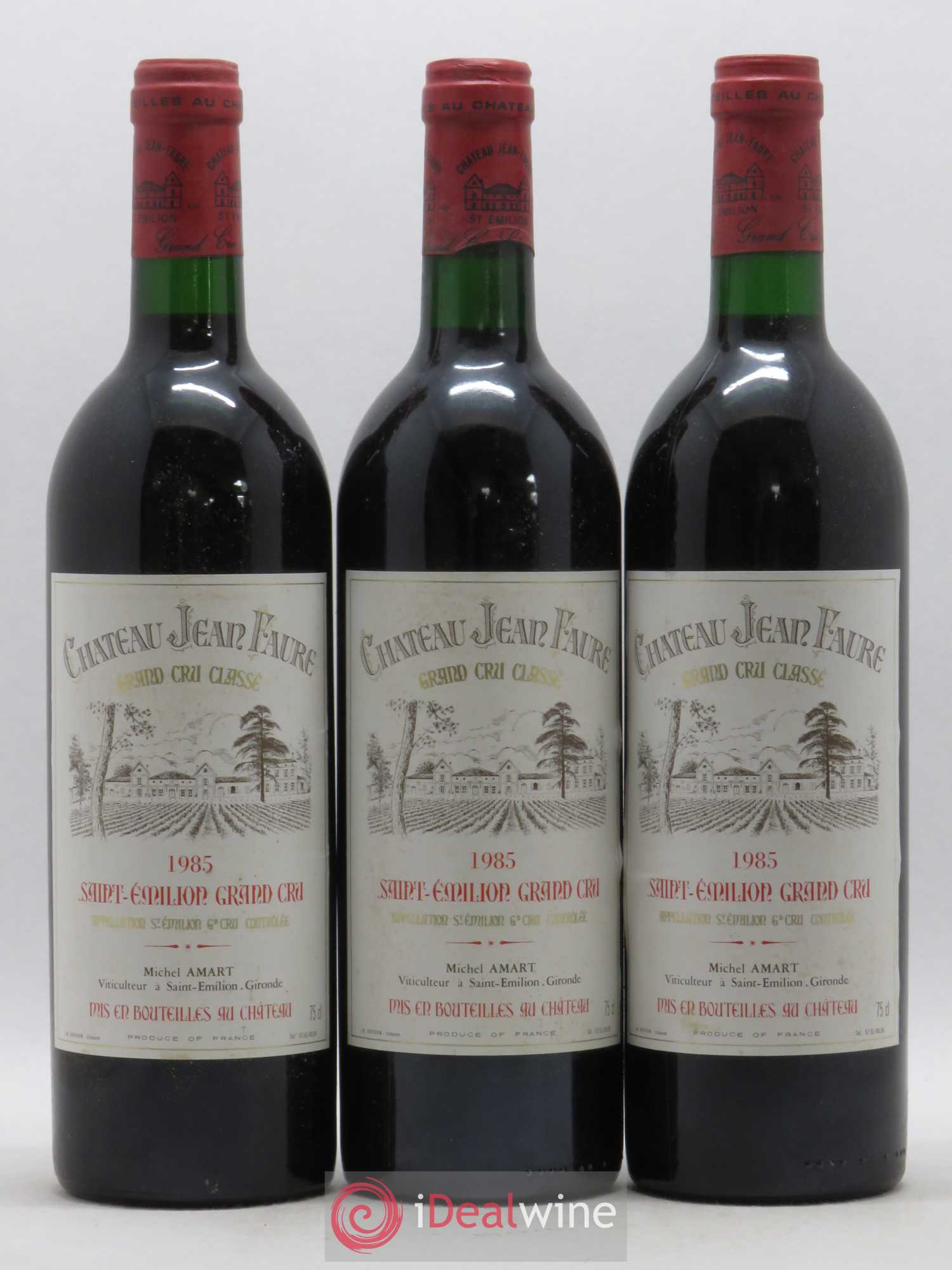 Château Jean Faure Grand Cru Classé 1985 - Lot de 6 bouteilles - 2