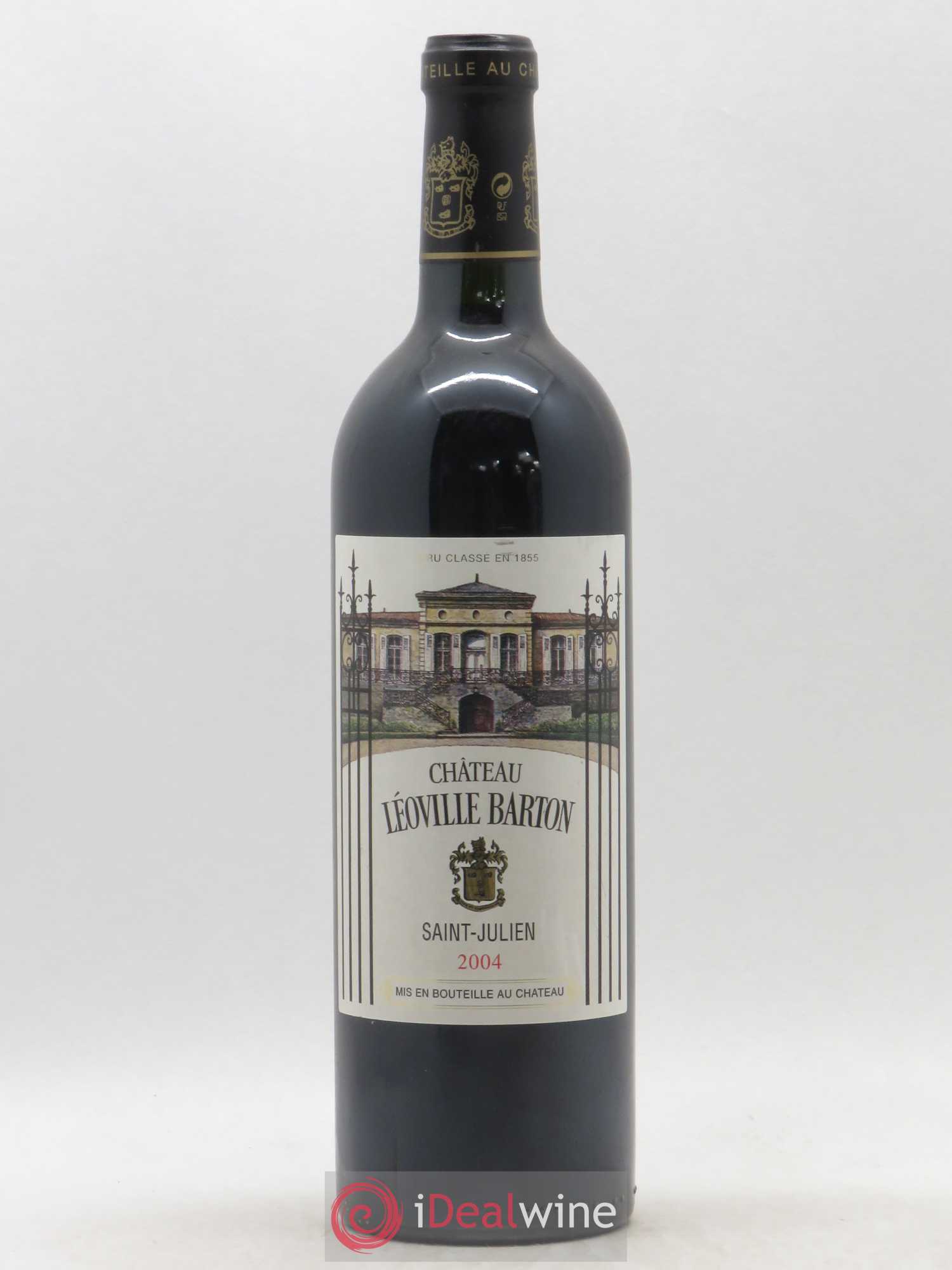 Château Léoville Barton 2ème Grand Cru Classé 2004 - Lot de 1 bouteille - 0