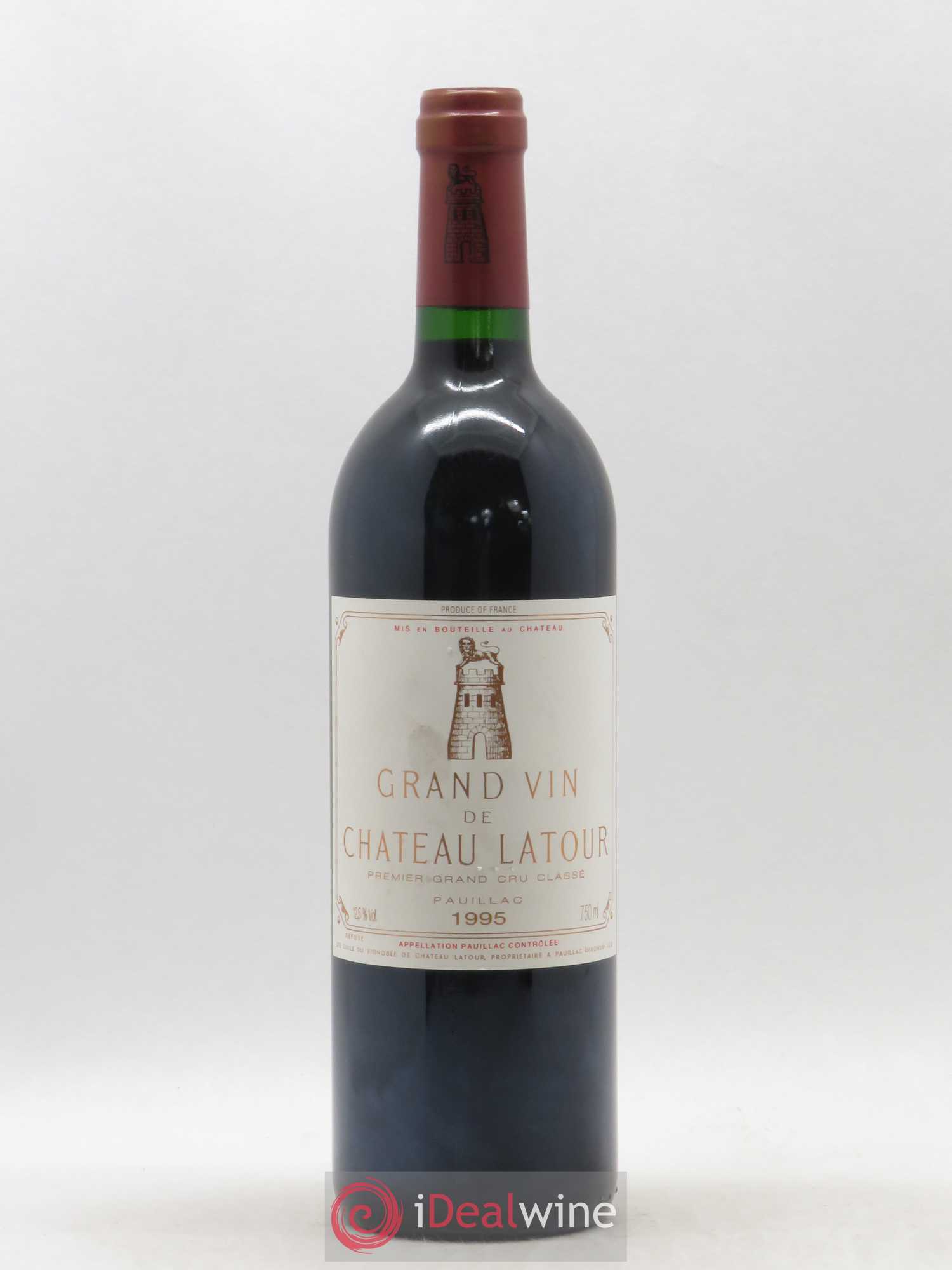 Château Latour 1er Grand Cru Classé 1995 - Lot de 1 bouteille - 0