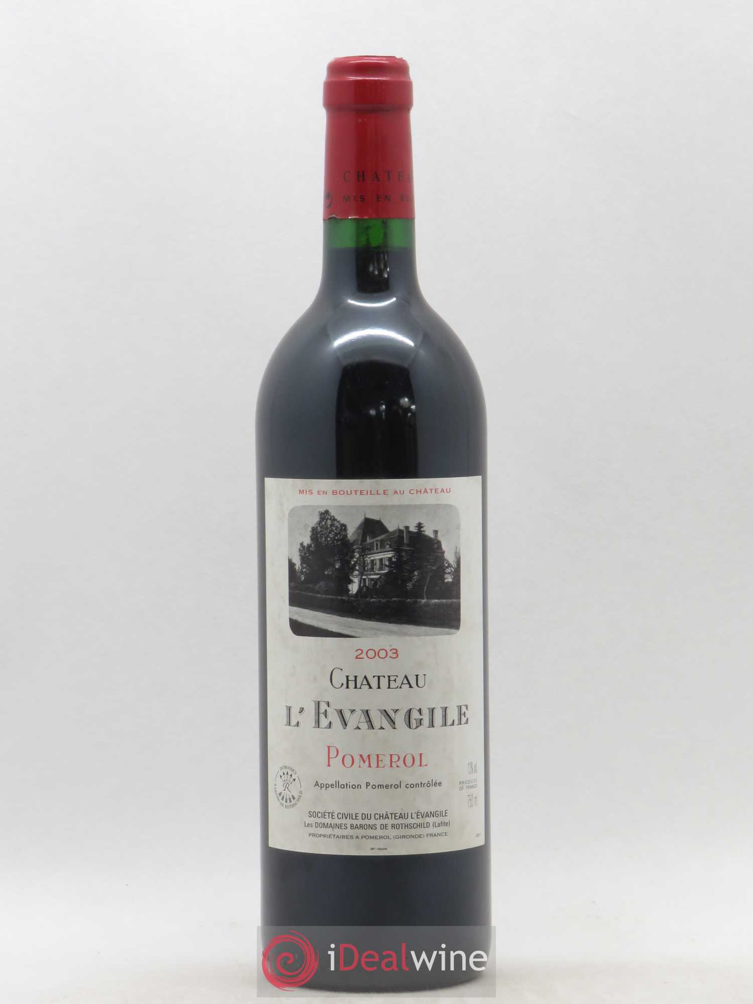 Château l' Évangile 2003 - Lot de 1 bouteille - 0