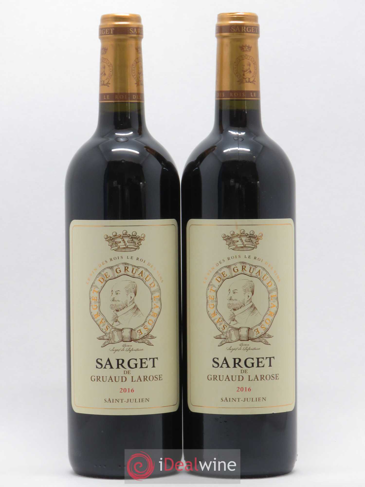 Sarget de Gruaud Larose Second Vin 2016 - Lot de 2 bouteilles - 0