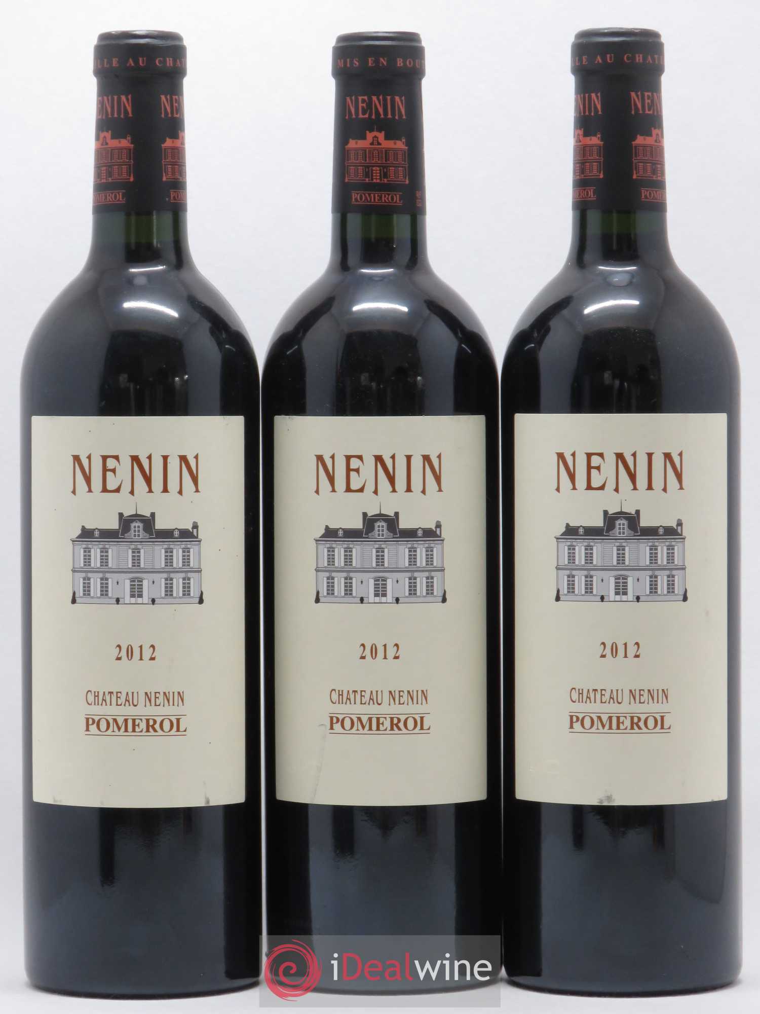 Château Nenin 2012 - Lot de 3 bouteilles - 0