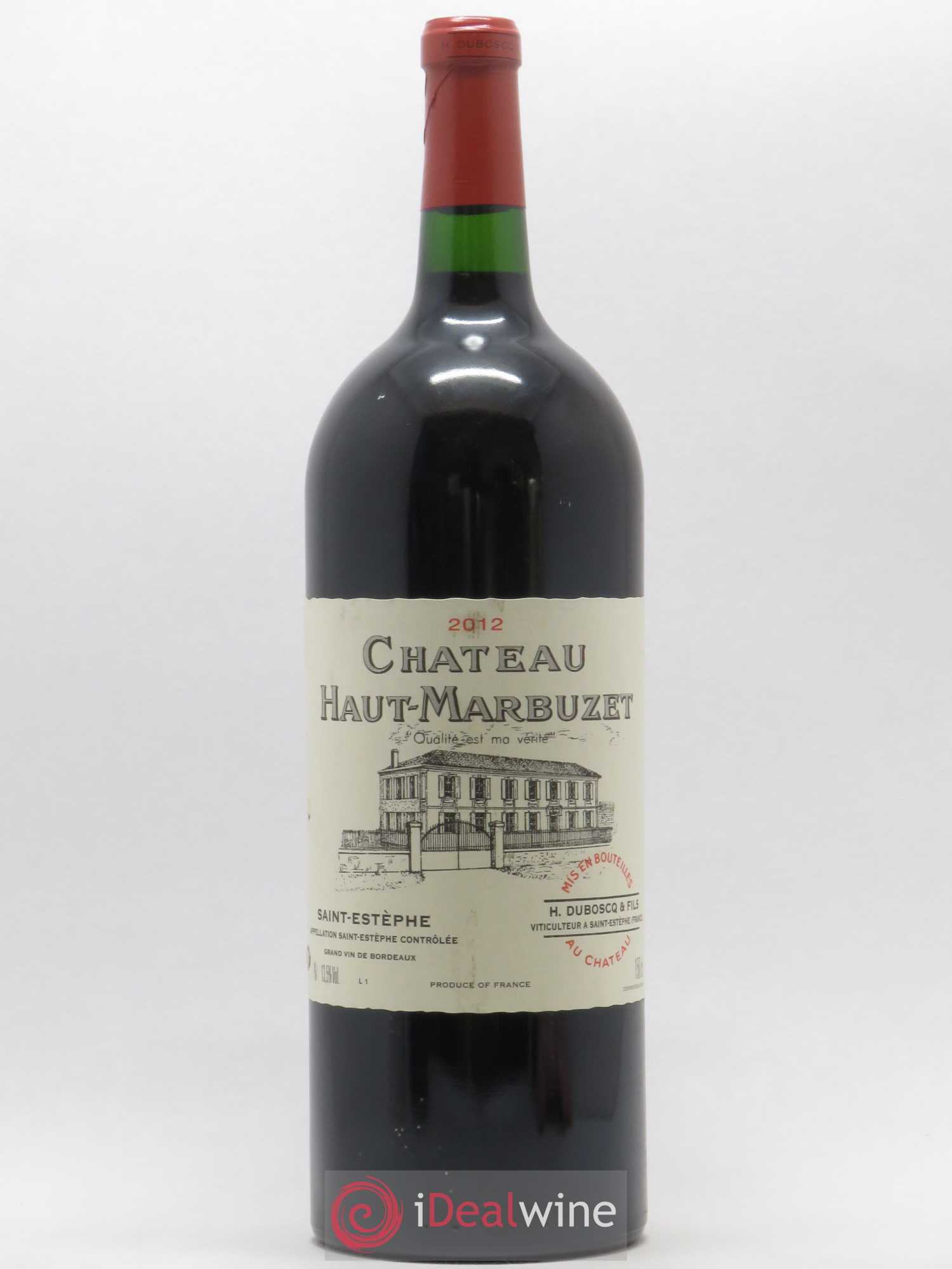 Château Haut Marbuzet 2012 - Lot de 1 magnum - 0