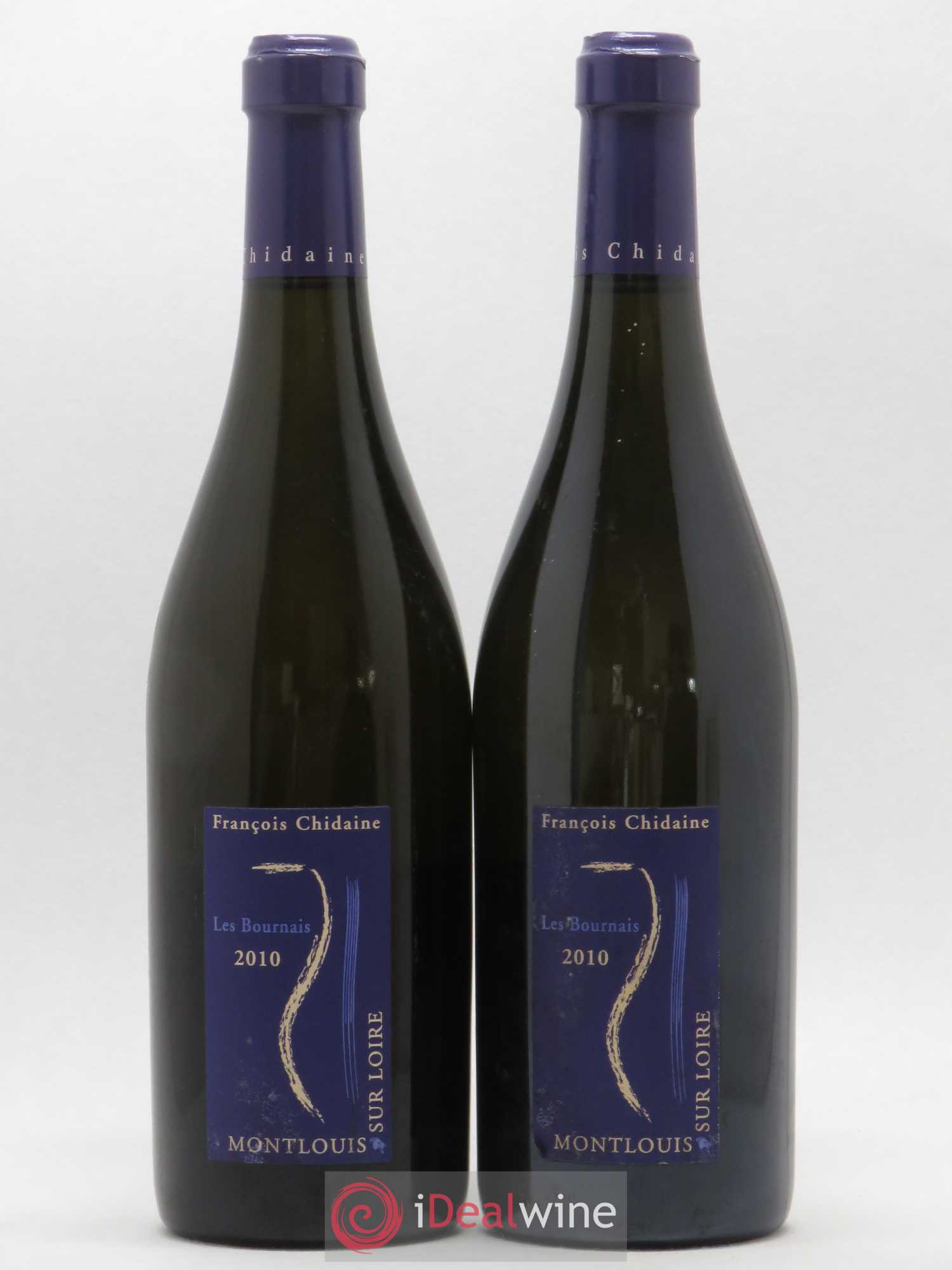 Montlouis-sur-Loire Les Bournais François Chidaine 2010 - Lot de 2 bouteilles - 0