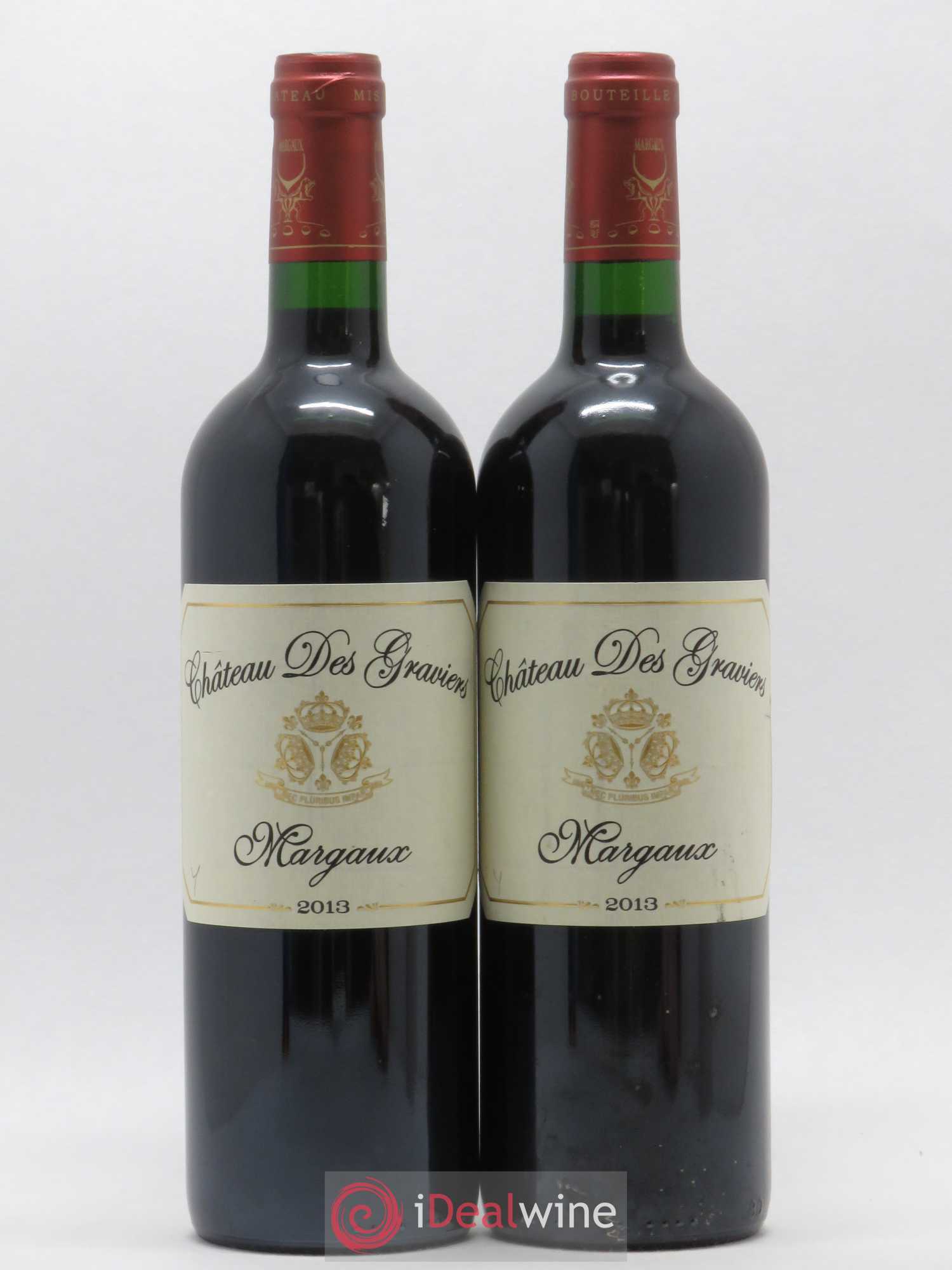 Bordeaux Margaux Château des Graviers 2013 - Lot de 2 bouteilles - 0