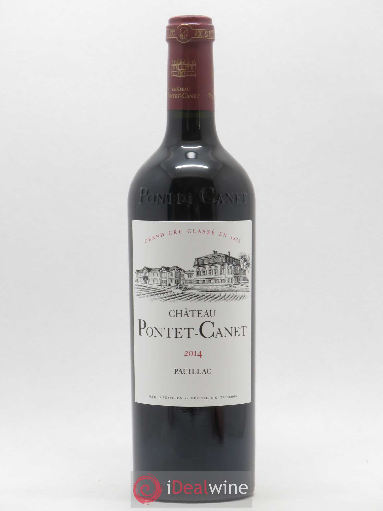 Château Pontet Canet 5ème Grand Cru Classé 2014 - Lot de 1 bouteille - 0