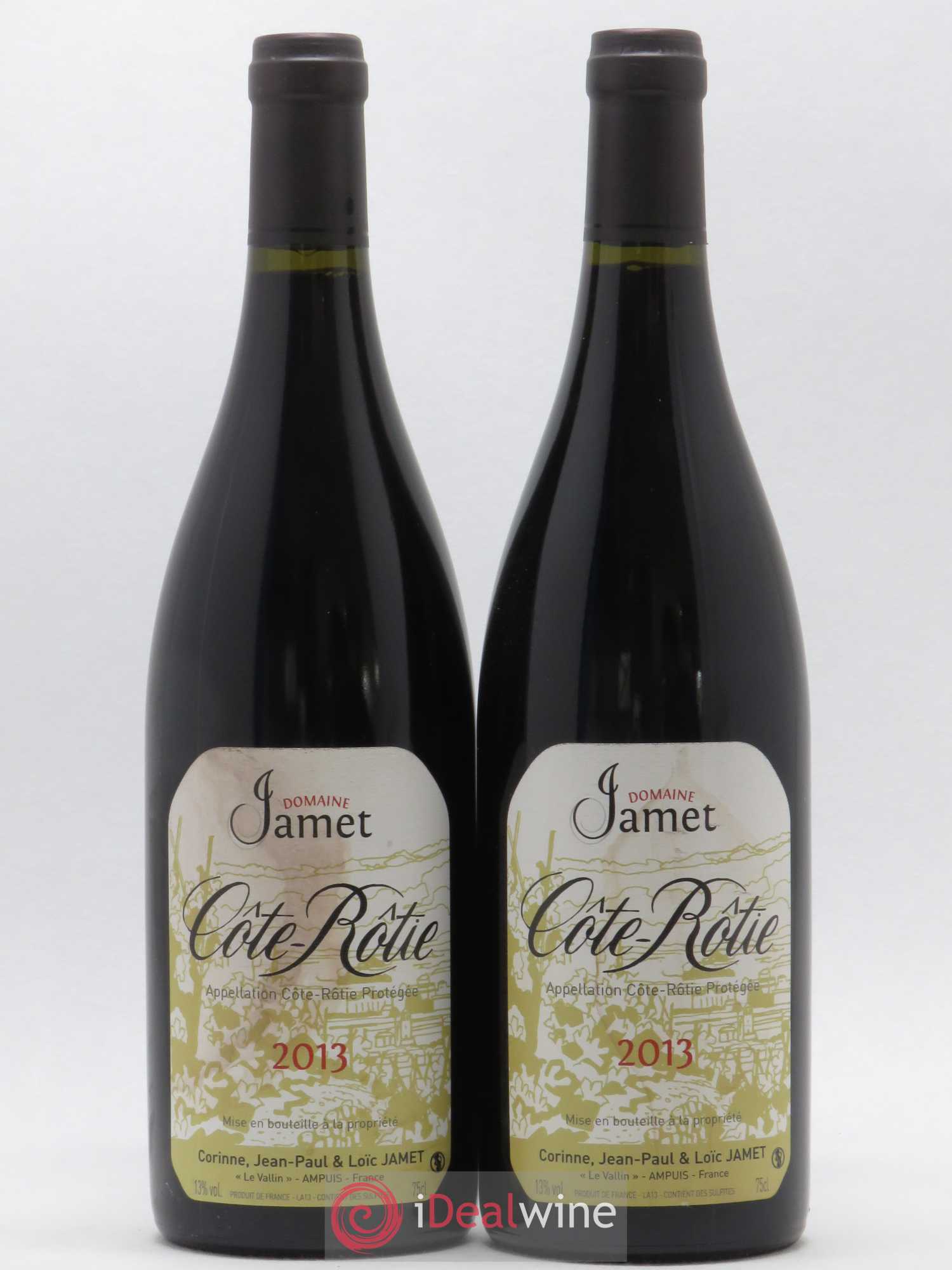 Côte-Rôtie Jamet (Domaine) 2013 - Lot de 2 bouteilles - 0