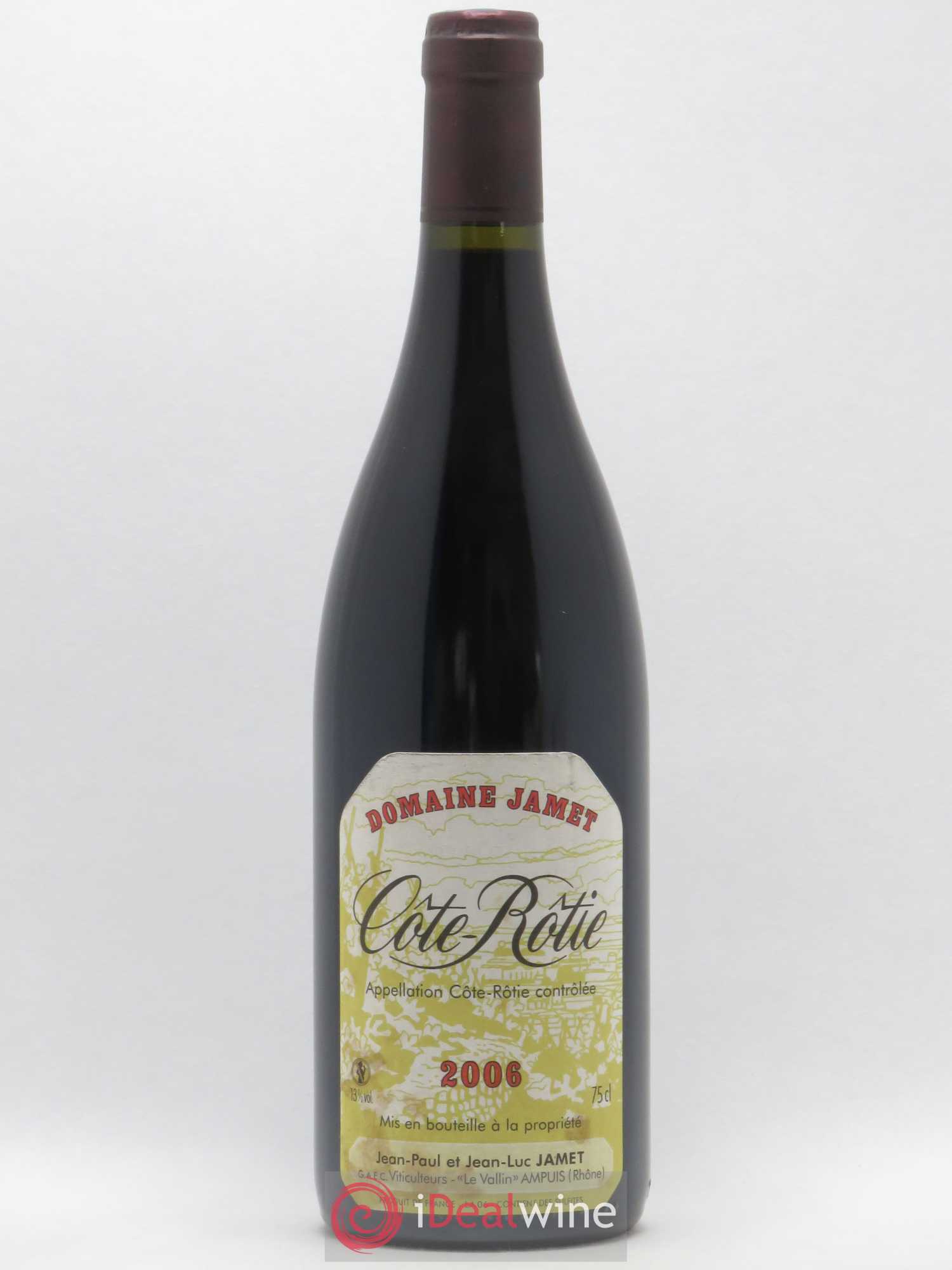 Côte-Rôtie Jamet (Domaine) 2006 - Lot de 1 bouteille - 0