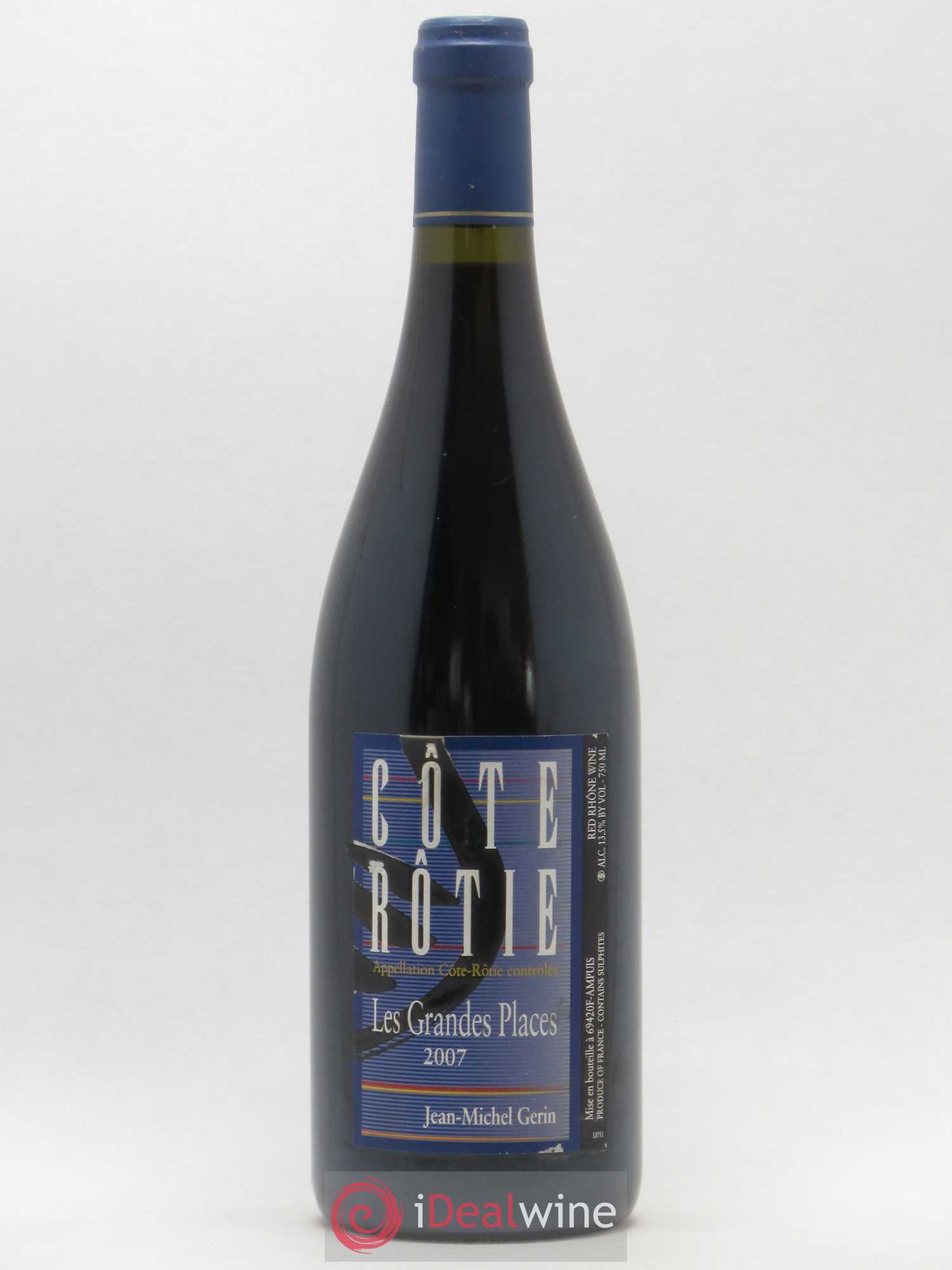 Côte-Rôtie Les Grandes Places Jean-Michel Gerin 2007 - Lot de 1 bouteille - 0