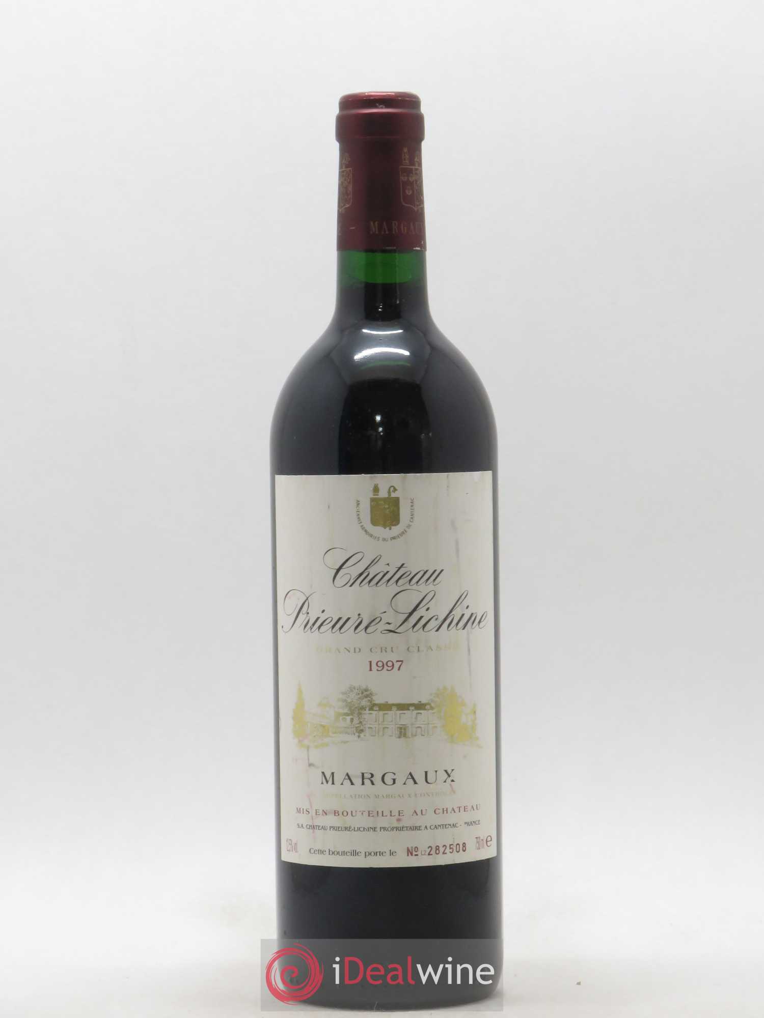 Château Prieuré Lichine 4ème Grand Cru Classé 1997 - Lot de 1 bouteille - 0