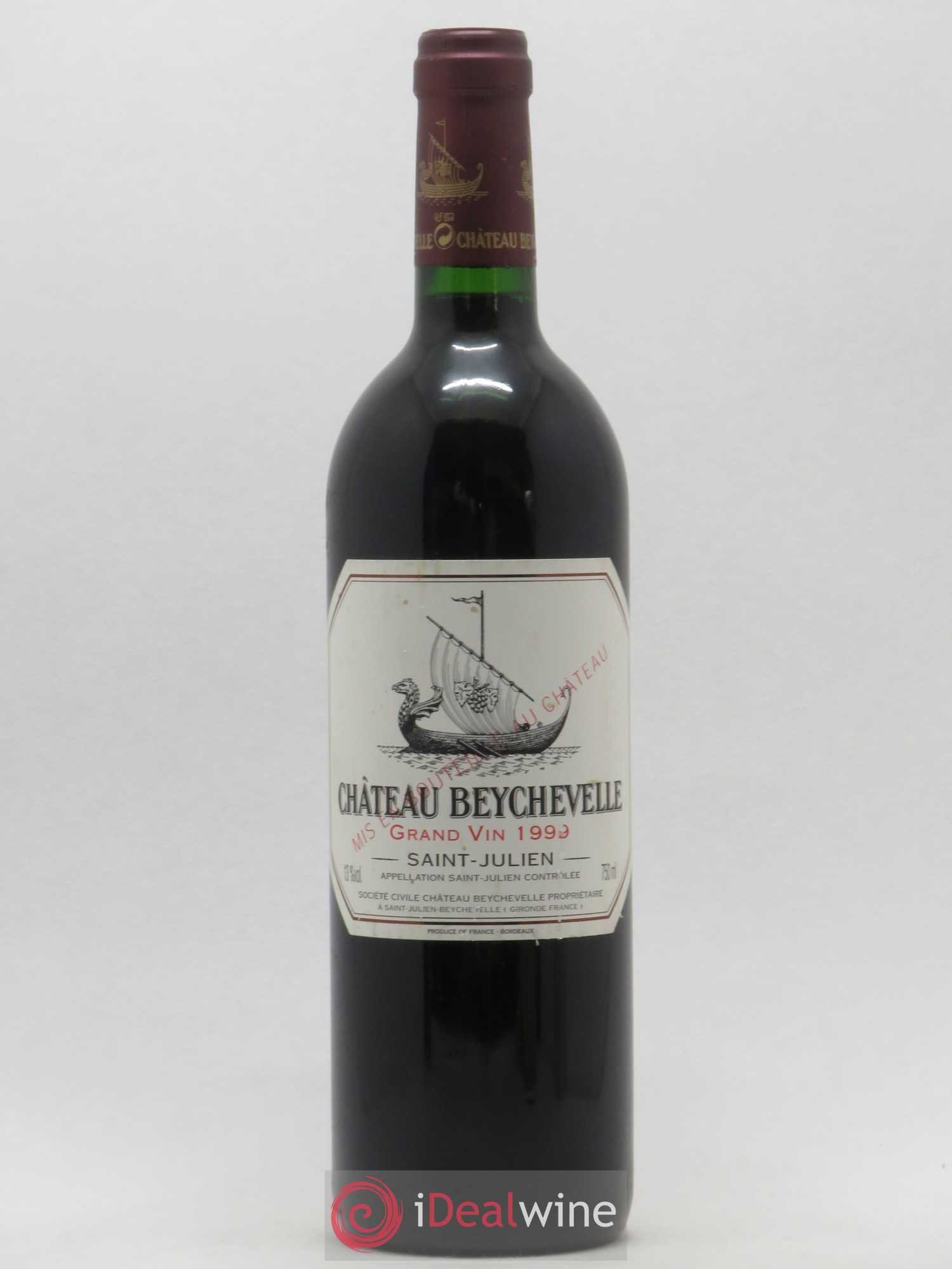 Château Beychevelle 4ème Grand Cru Classé 1999 - Lot de 1 bouteille - 0