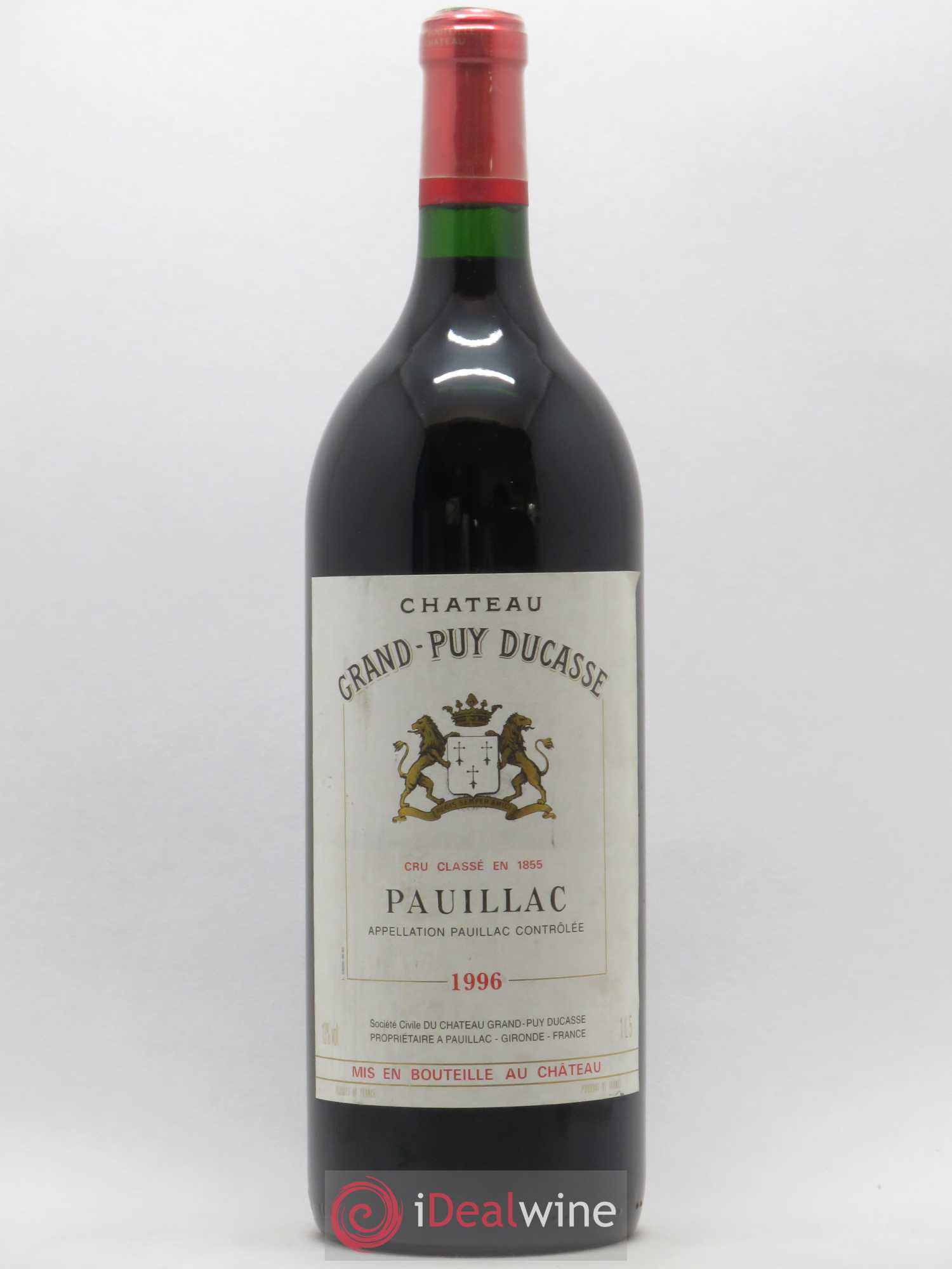 Château Grand Puy Ducasse 5ème Grand Cru Classé 1996 - Lot de 1 magnum - 0