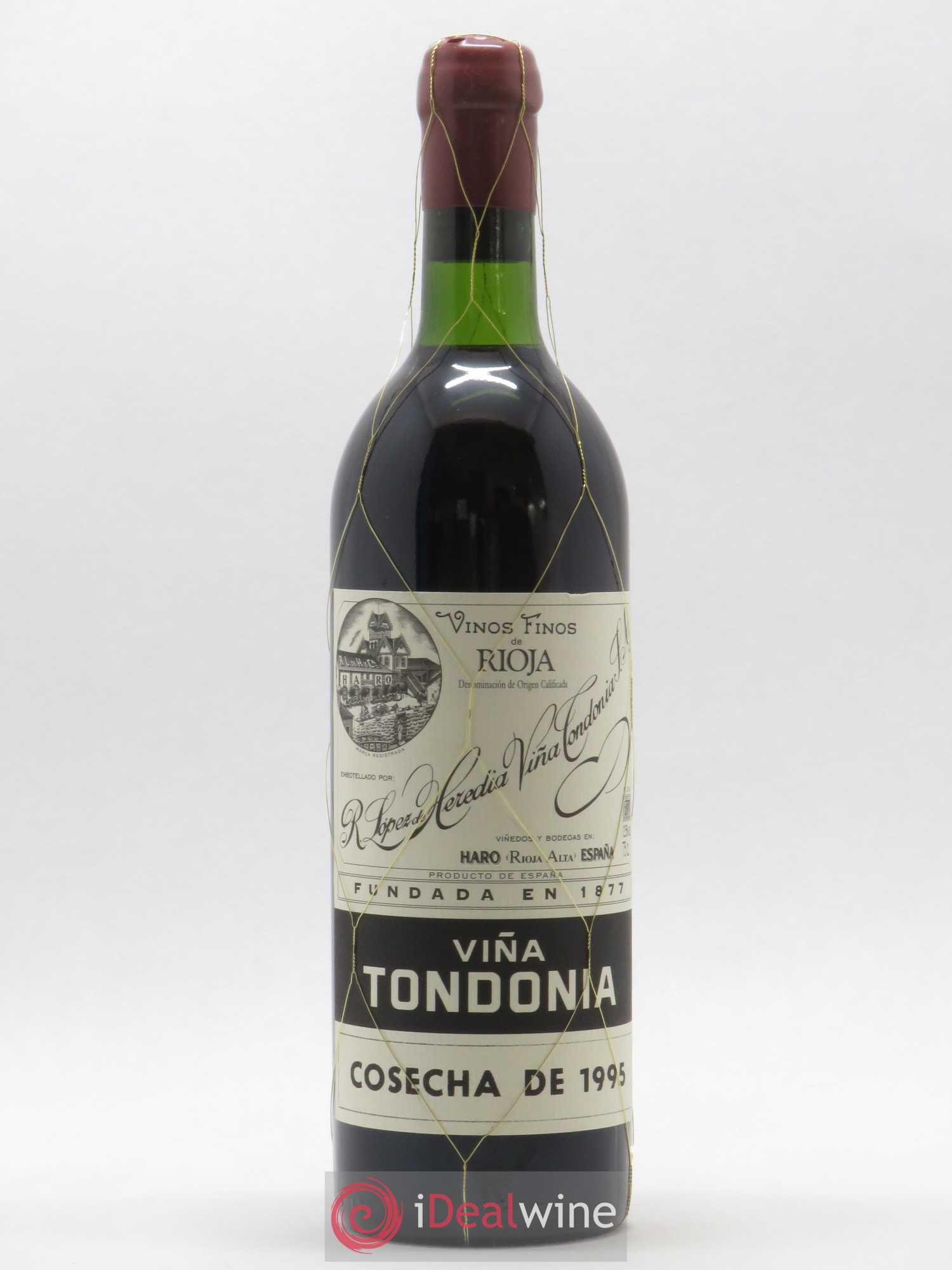 Rioja DOCA Vina Tondonia Gran Reserva Lopez de Heredia 1995 - Lotto di 1 bottiglia - 0
