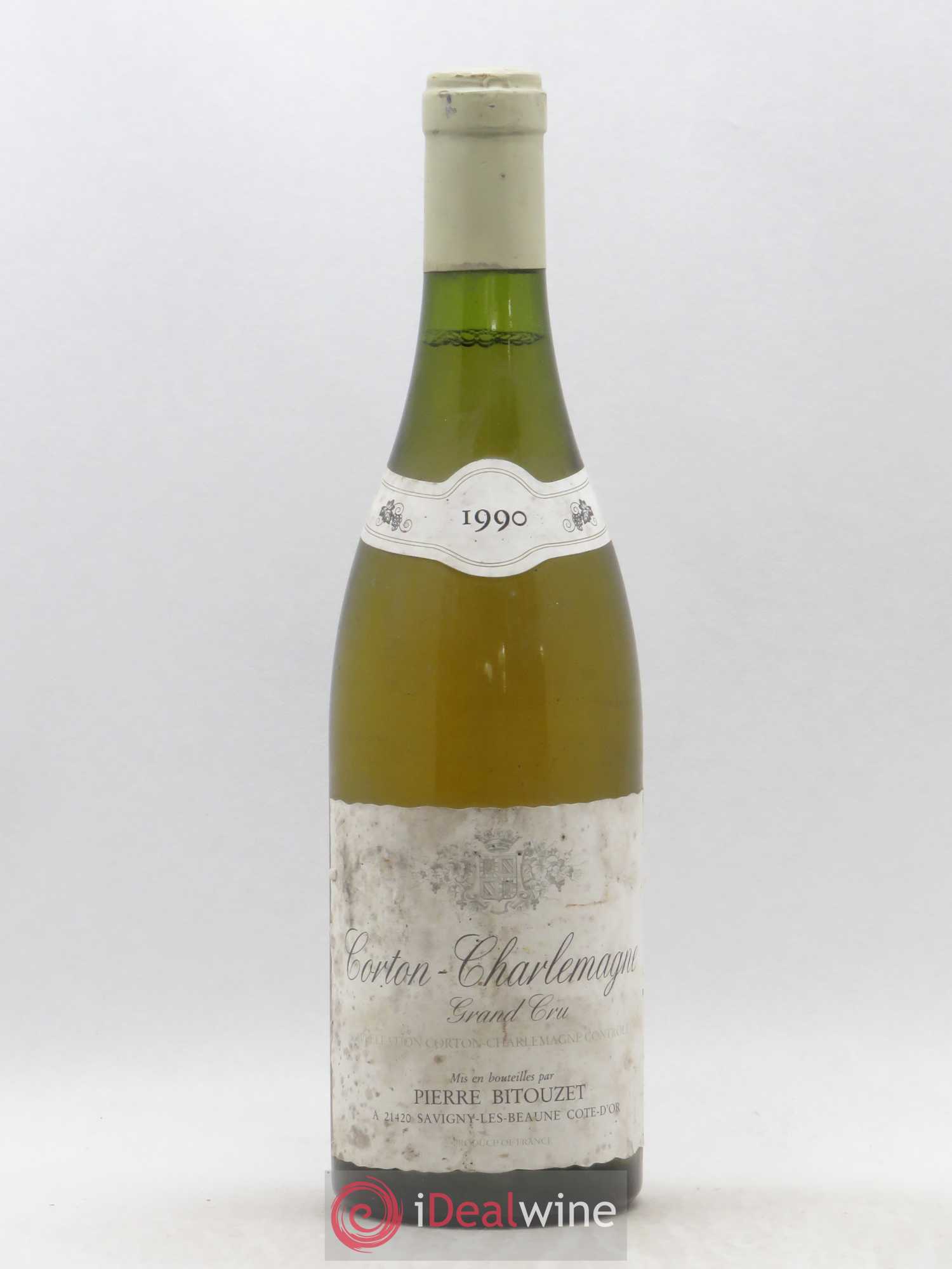 Corton-Charlemagne Grand Cru Bitouzet 1990 - Lot de 1 bouteille - 0