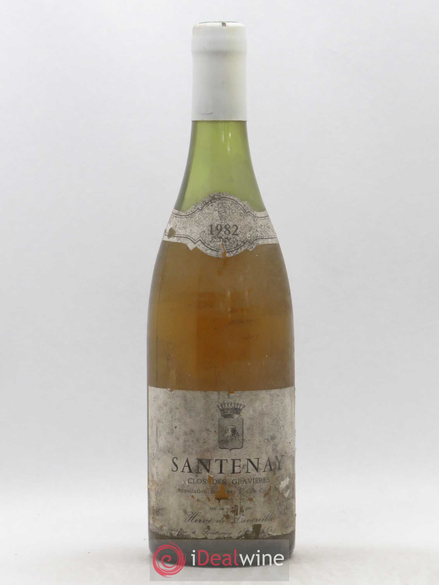 Santenay Clos de La Gravière De Lavoreille 1982 - Posten von 1 Flasche - 0