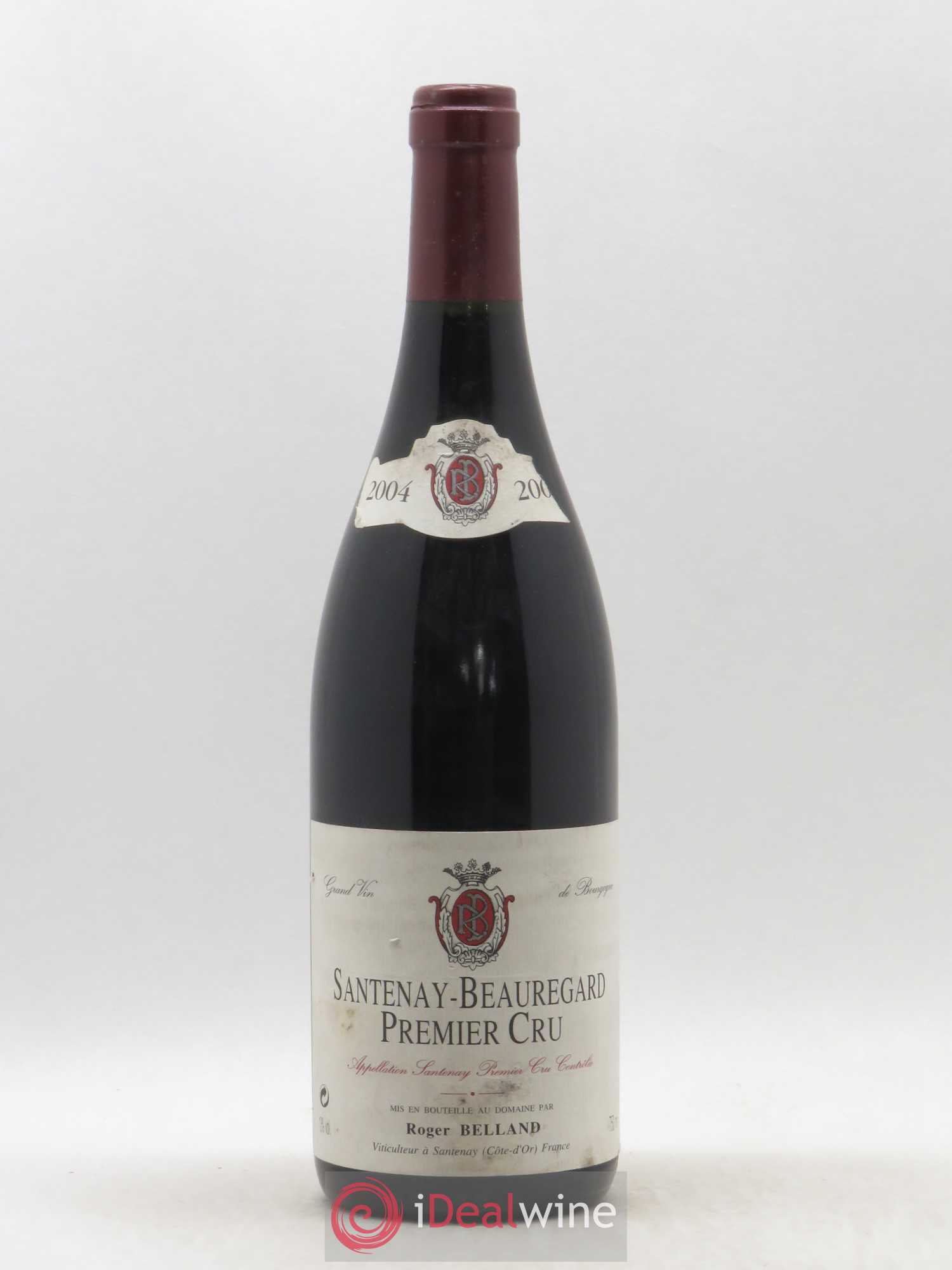 Santenay 1er Cru Beauregard Roger Belland 2004 - Lot de 1 bouteille - 0