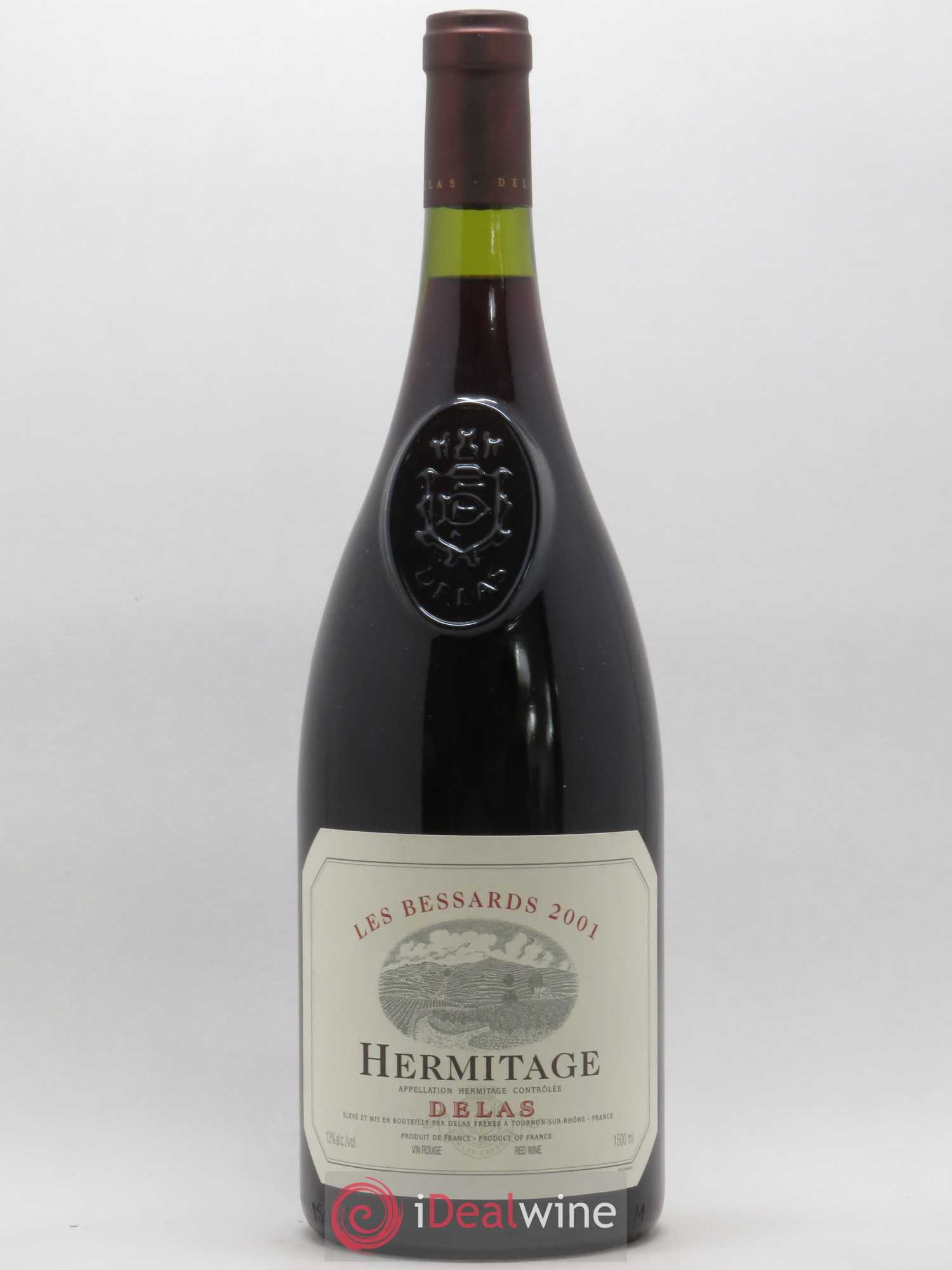 Hermitage Les Bessards Delas Frères 2001 - Lot de 1 magnum - 0