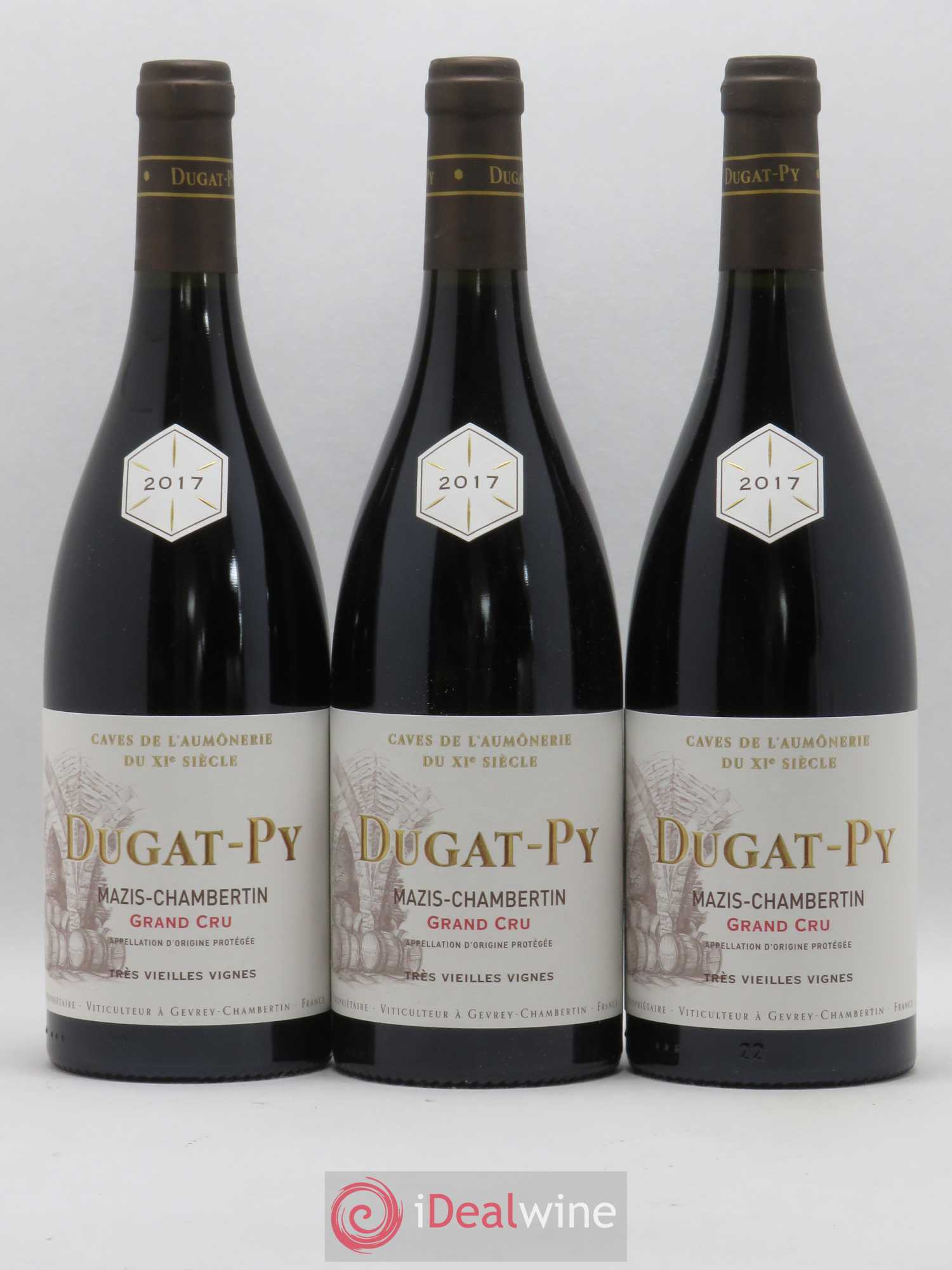 Mazis-Chambertin Grand Cru Très Vieilles Vignes Dugat-Py 2017 - Lot de 3 bouteilles - 0