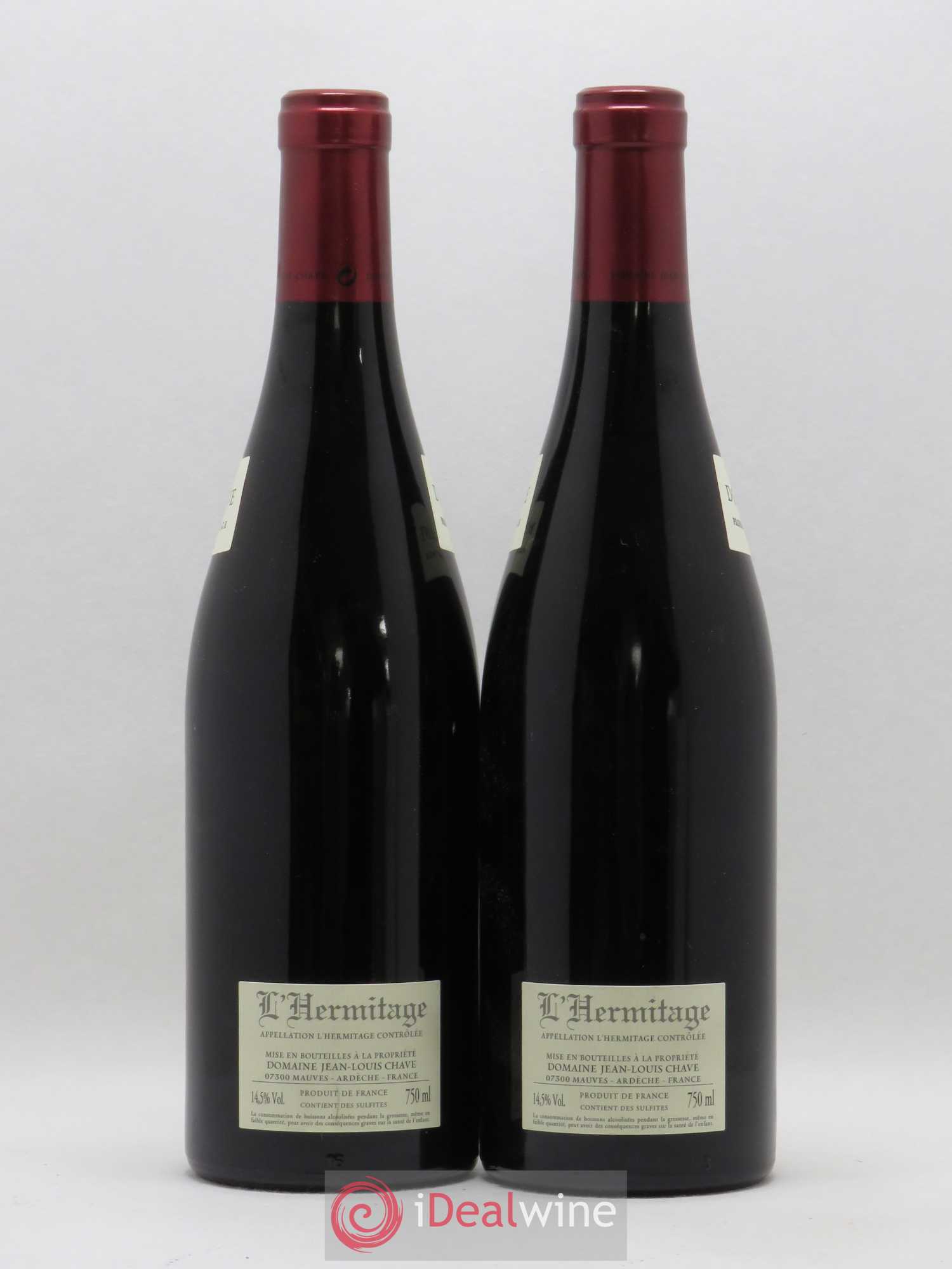 Hermitage Jean-Louis Chave 2015 - Lot de 2 bouteilles - 1