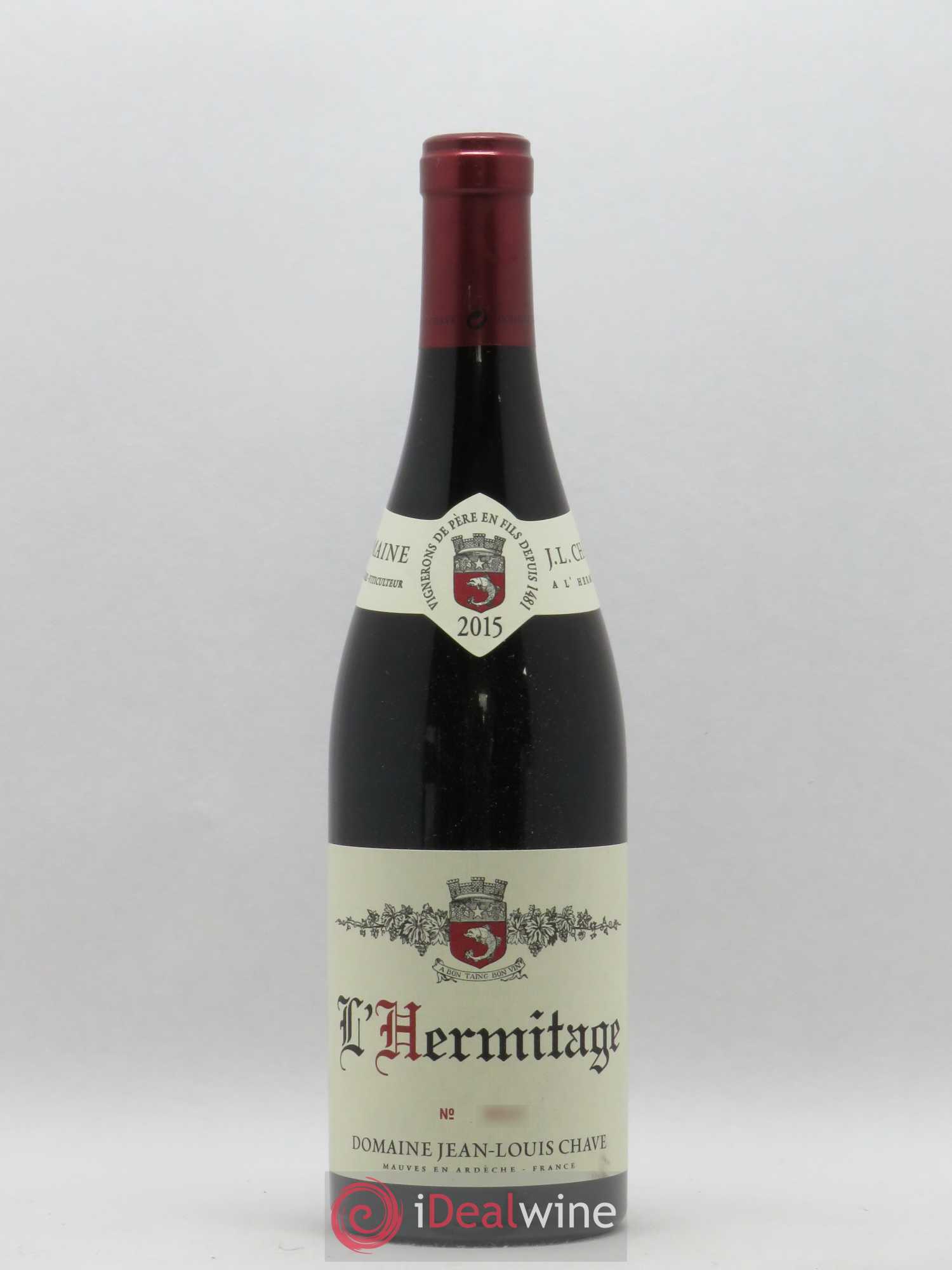 Hermitage Jean-Louis Chave 2015 - Lot de 1 bouteille - 0