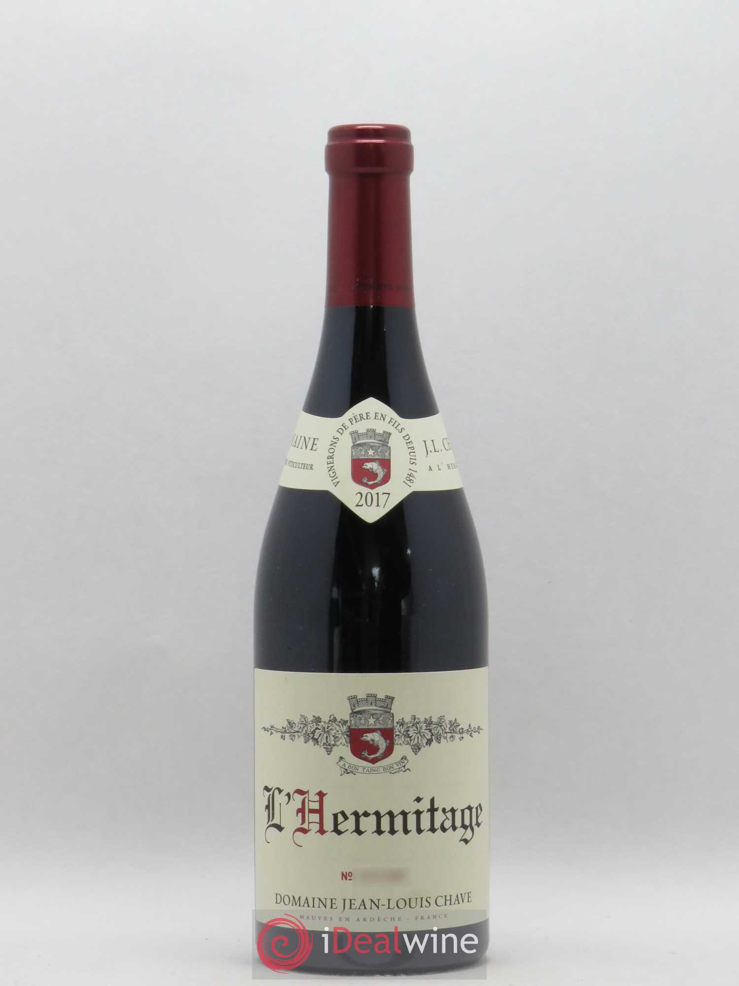 Hermitage Jean-Louis Chave 2017 - Lot de 1 bouteille - 0