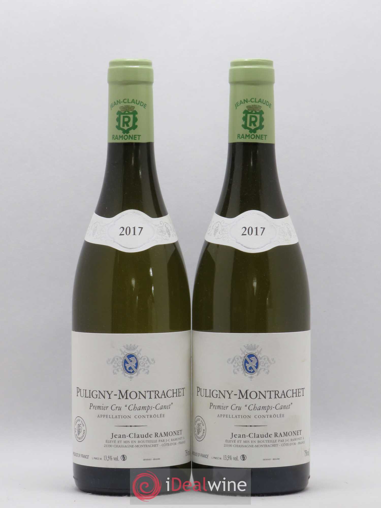Puligny-Montrachet 1er Cru Champs Canet Ramonet (Domaine) 2017 - Lot de 2 bouteilles - 0