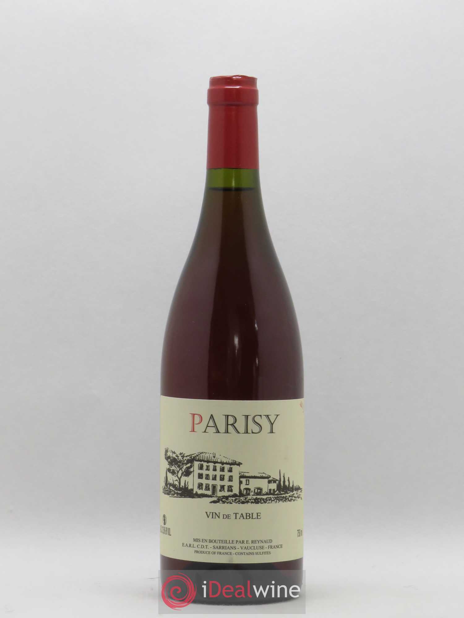 Vin de Table Parisy Emmanuel Reynaud - Posten von 1 Flasche - 0