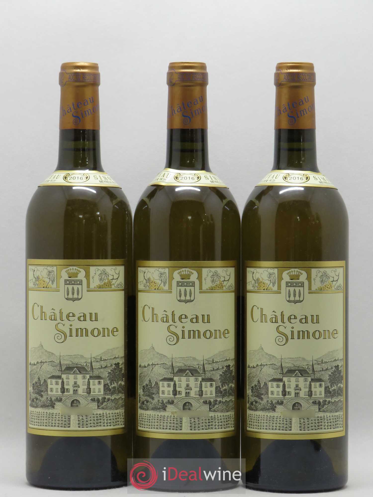 Palette Château Simone Famille Rougier 2016 - Lot de 6 bouteilles - 1
