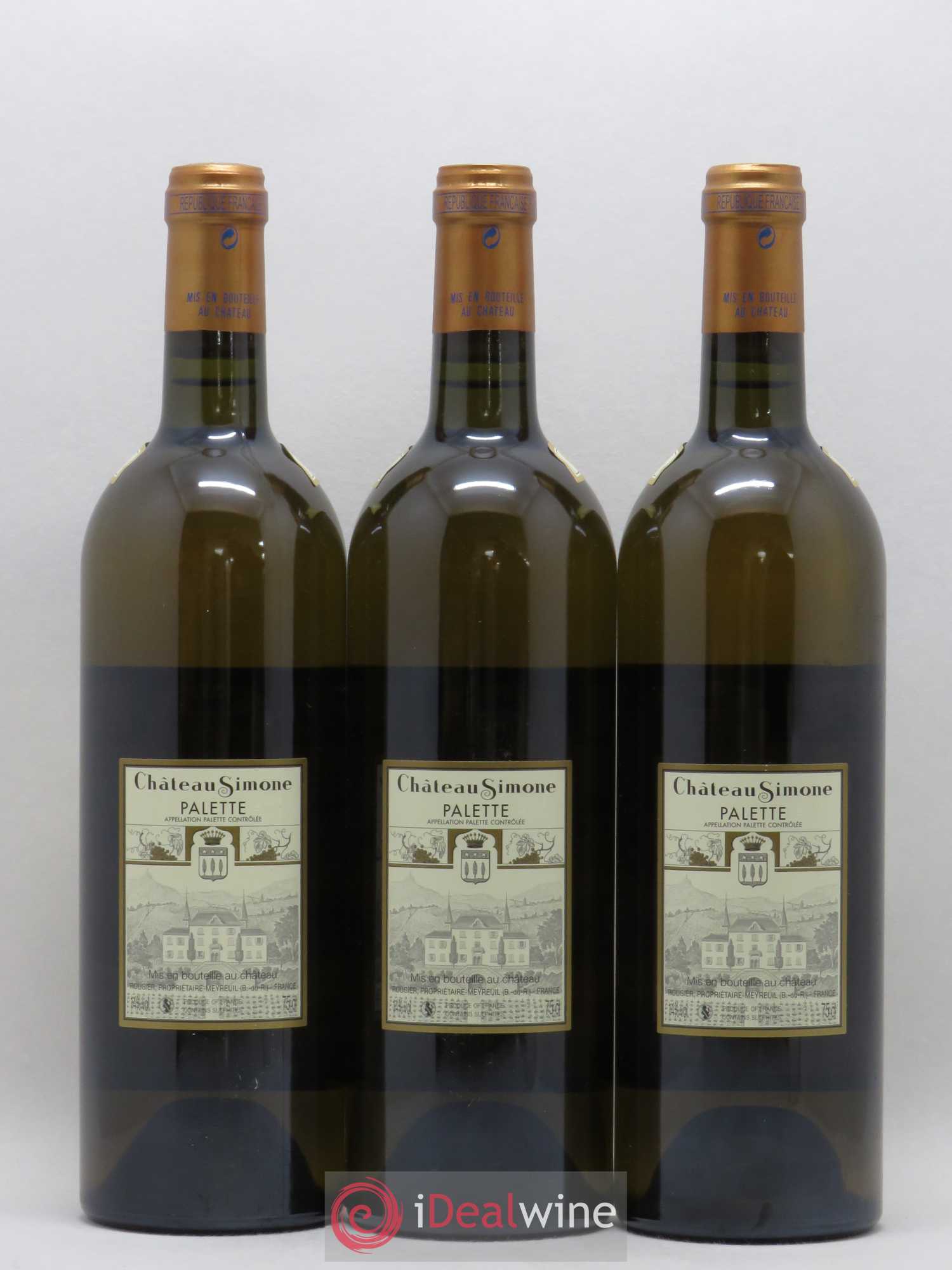 Palette Château Simone Famille Rougier 2016 - Lot de 3 bouteilles - 1