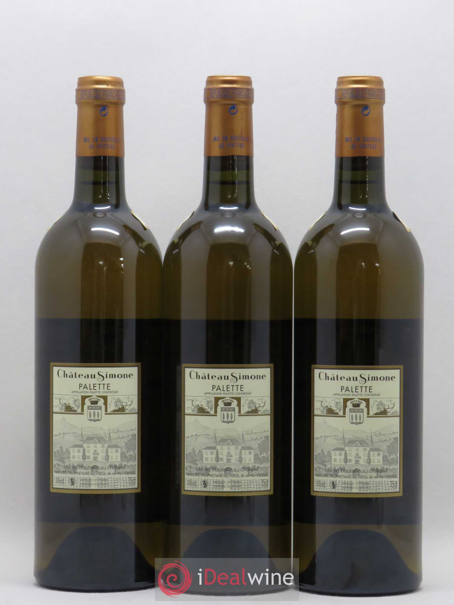 Palette Château Simone Famille Rougier 2016 - Posten von 3 Flaschen - 1