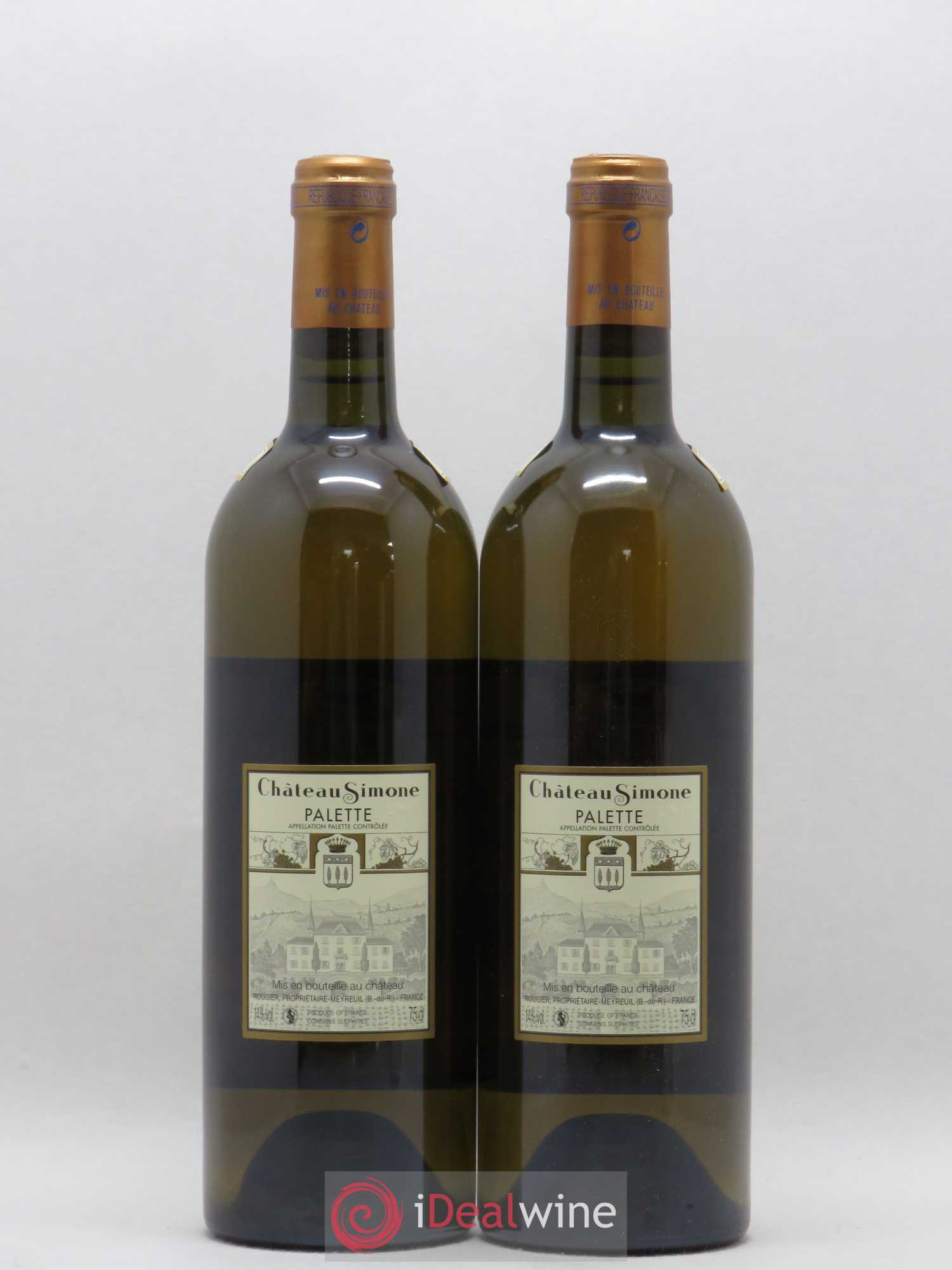 Palette Château Simone Famille Rougier 2016 - Lot de 2 bouteilles - 1