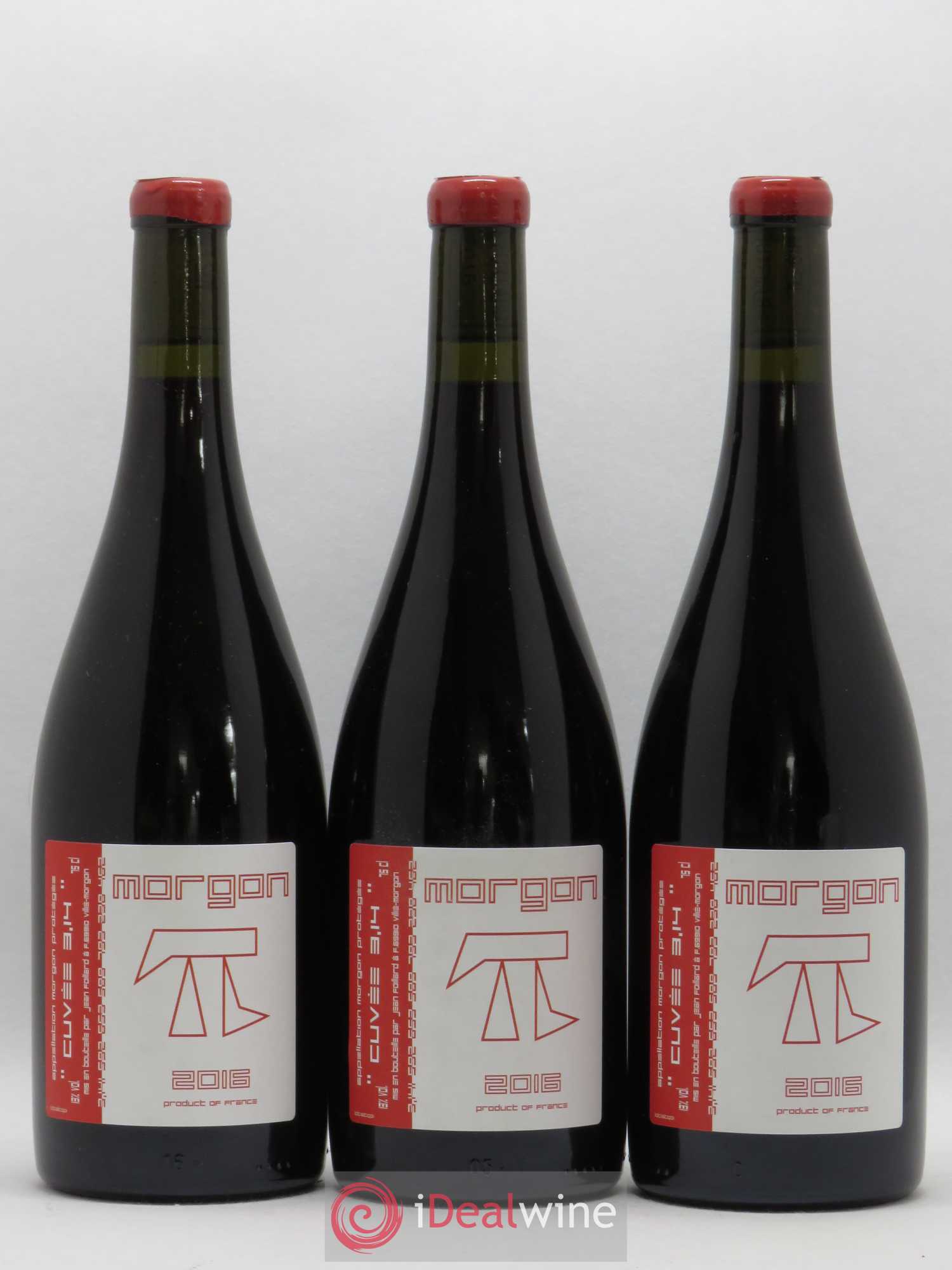 Morgon 3.14 Jean Foillard 2016 - Lot de 3 bouteilles - 0