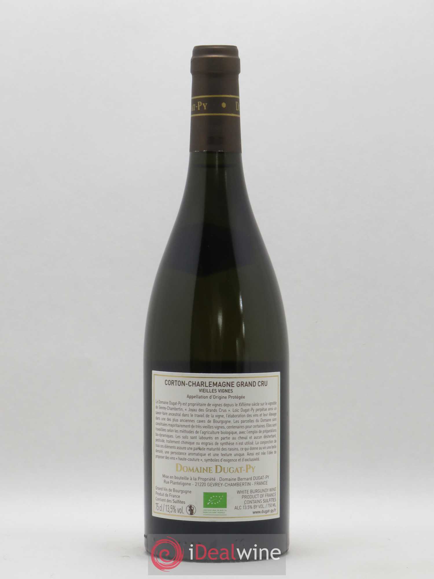 Corton-Charlemagne Grand Cru Vieilles Vignes Dugat-Py  2017 - Posten von 1 Flasche - 1