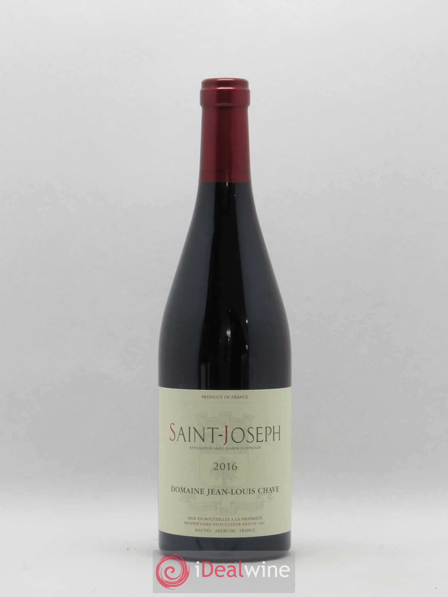 Saint-Joseph Jean-Louis Chave 2016 - Lot de 1 bouteille - 0