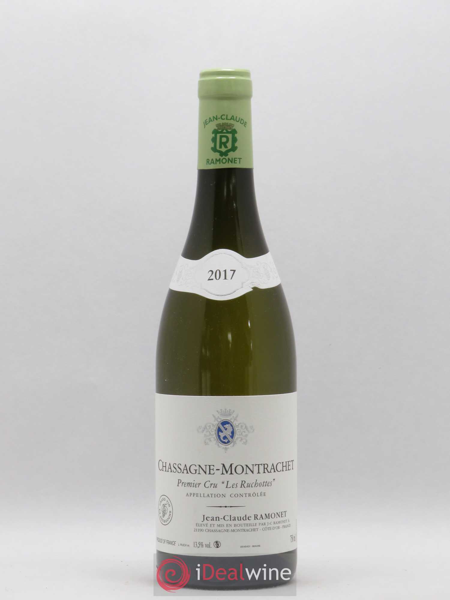 Chassagne-Montrachet 1er Cru Les Ruchottes Ramonet (Domaine) 2017 - Lot de 1 bouteille - 0