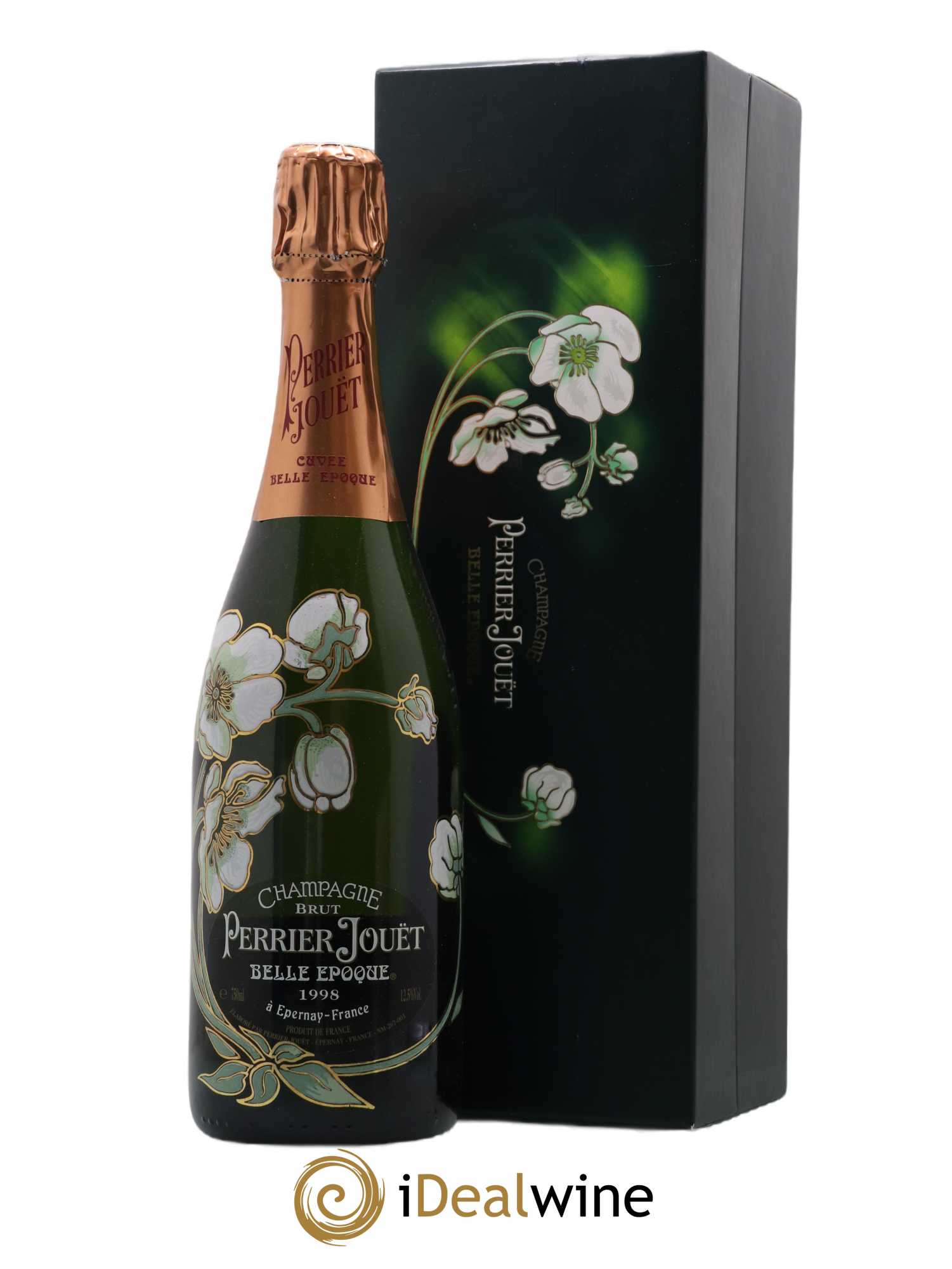 Cuvée Belle Epoque Brut Perrier-Jouët 1998 - Lot de 1 bouteille - 0