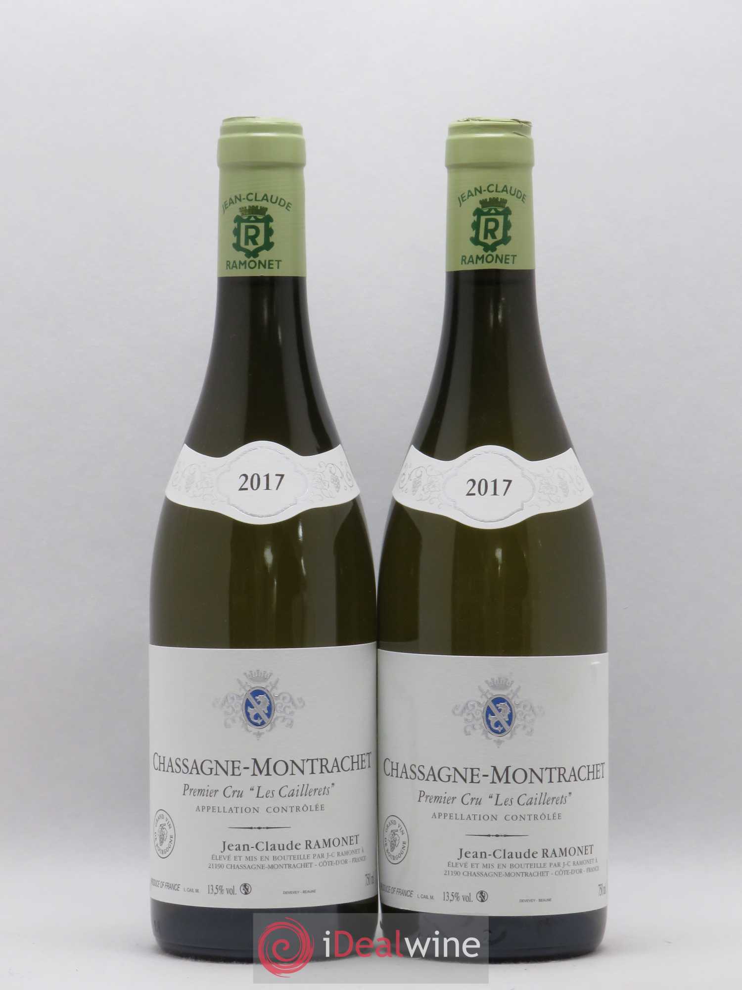 Chassagne-Montrachet 1er Cru Les Caillerets Ramonet (Domaine) 2017 - Lot de 2 bouteilles - 0