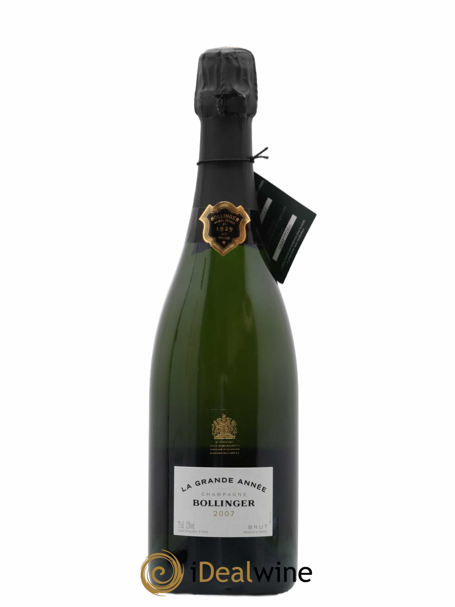 La Grande Année Brut Bollinger 2007 - Lot de 1 bouteille - 1