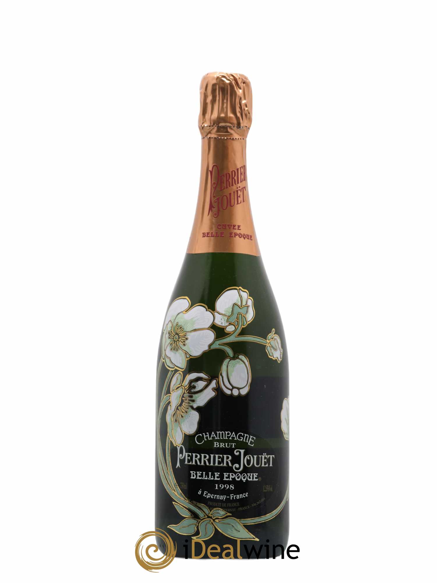 Cuvée Belle Epoque Brut Perrier-Jouët 1998 - Lot de 1 bouteille - 1