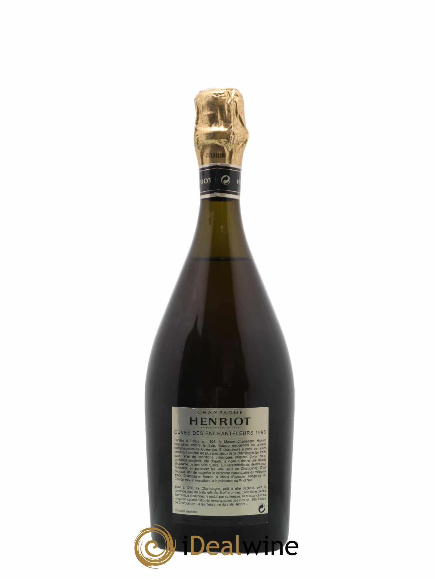 Cuvée des Enchanteleurs Henriot 1995 - Lot de 1 bouteille - 2