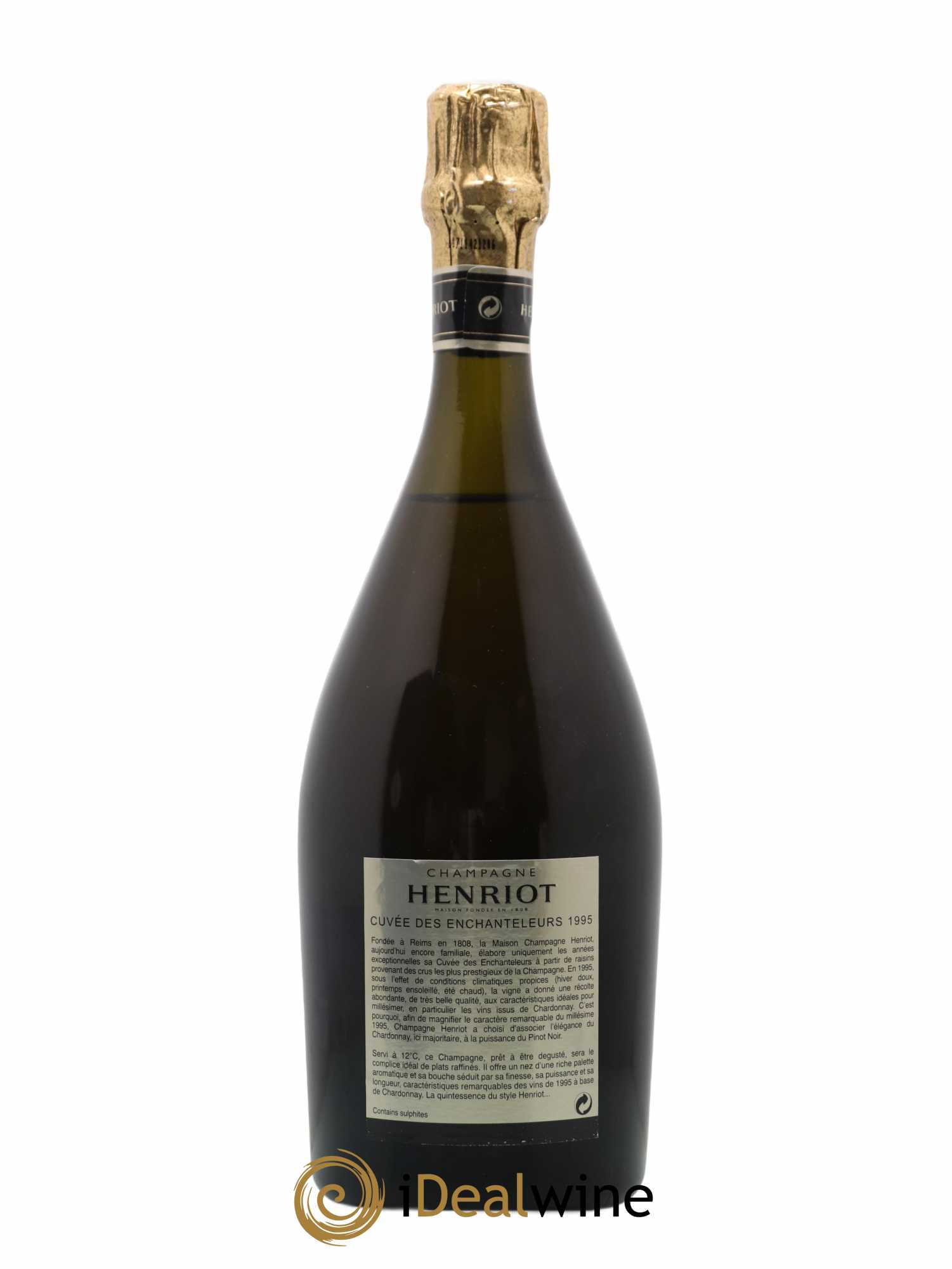 Cuvée des Enchanteleurs Henriot 1995 - Lot de 1 bouteille - 2