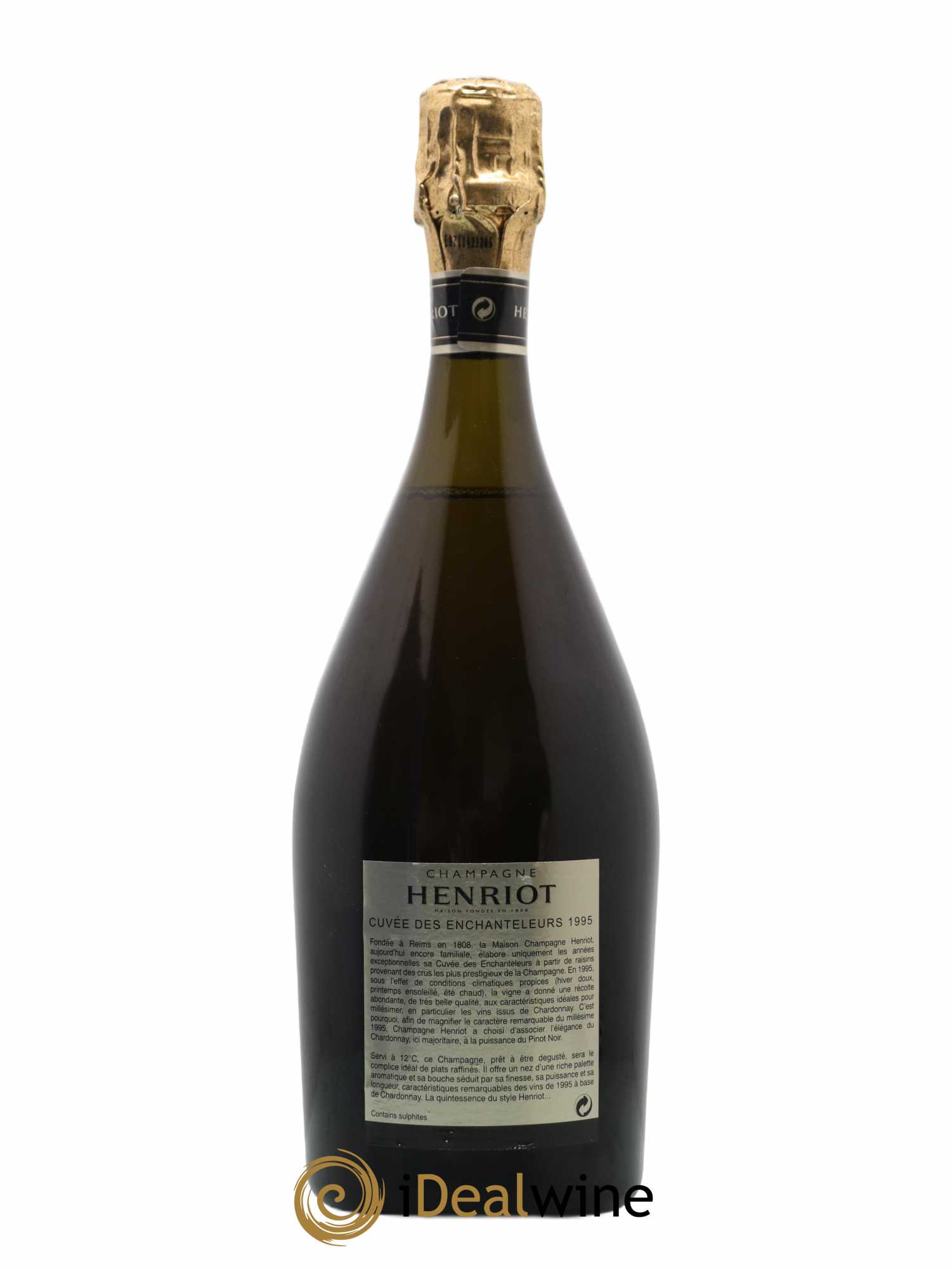 Cuvée des Enchanteleurs Henriot 1995 - Lot de 1 bouteille - 2