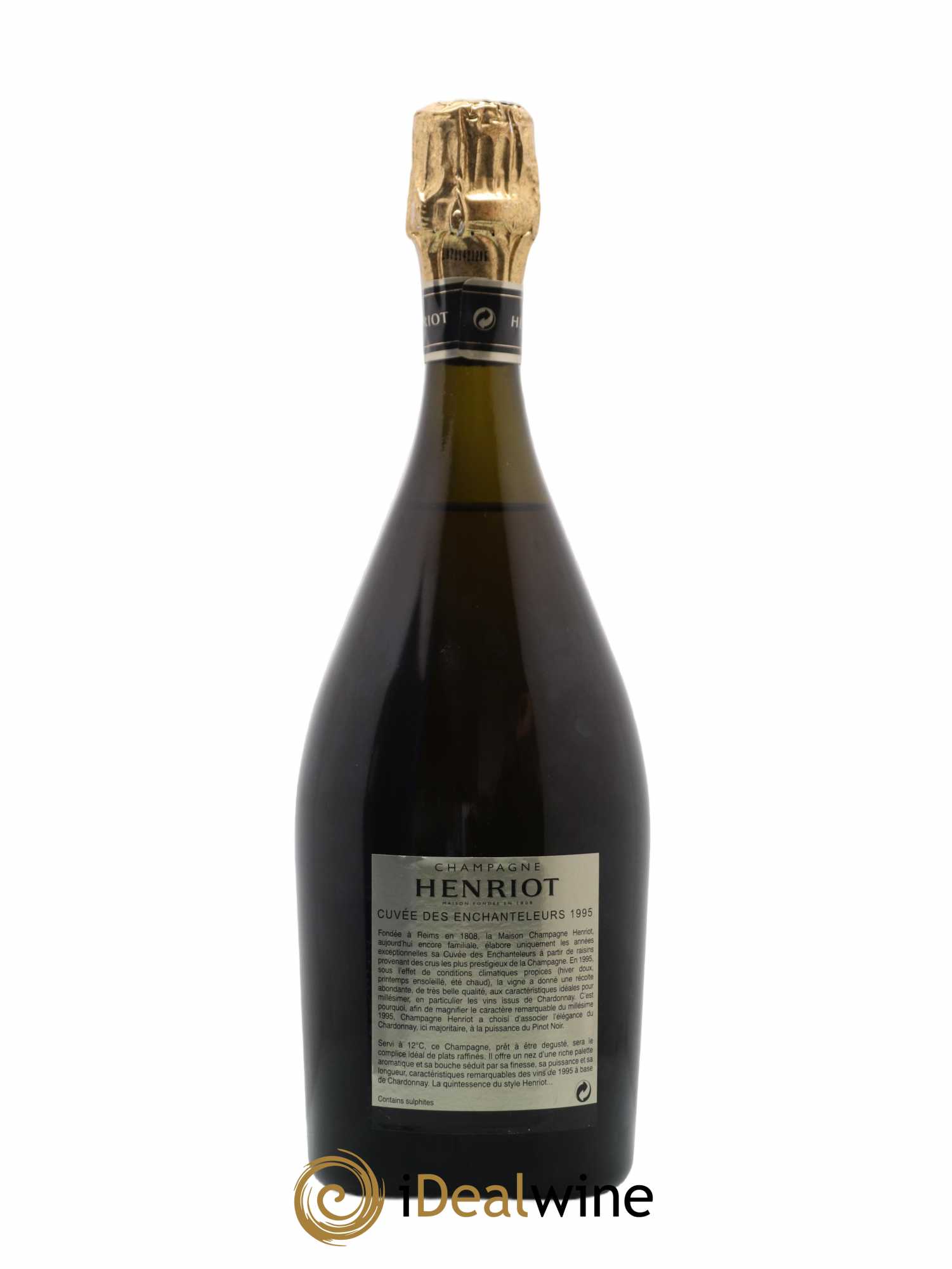Cuvée des Enchanteleurs Henriot 1995 - Lot de 1 bouteille - 2